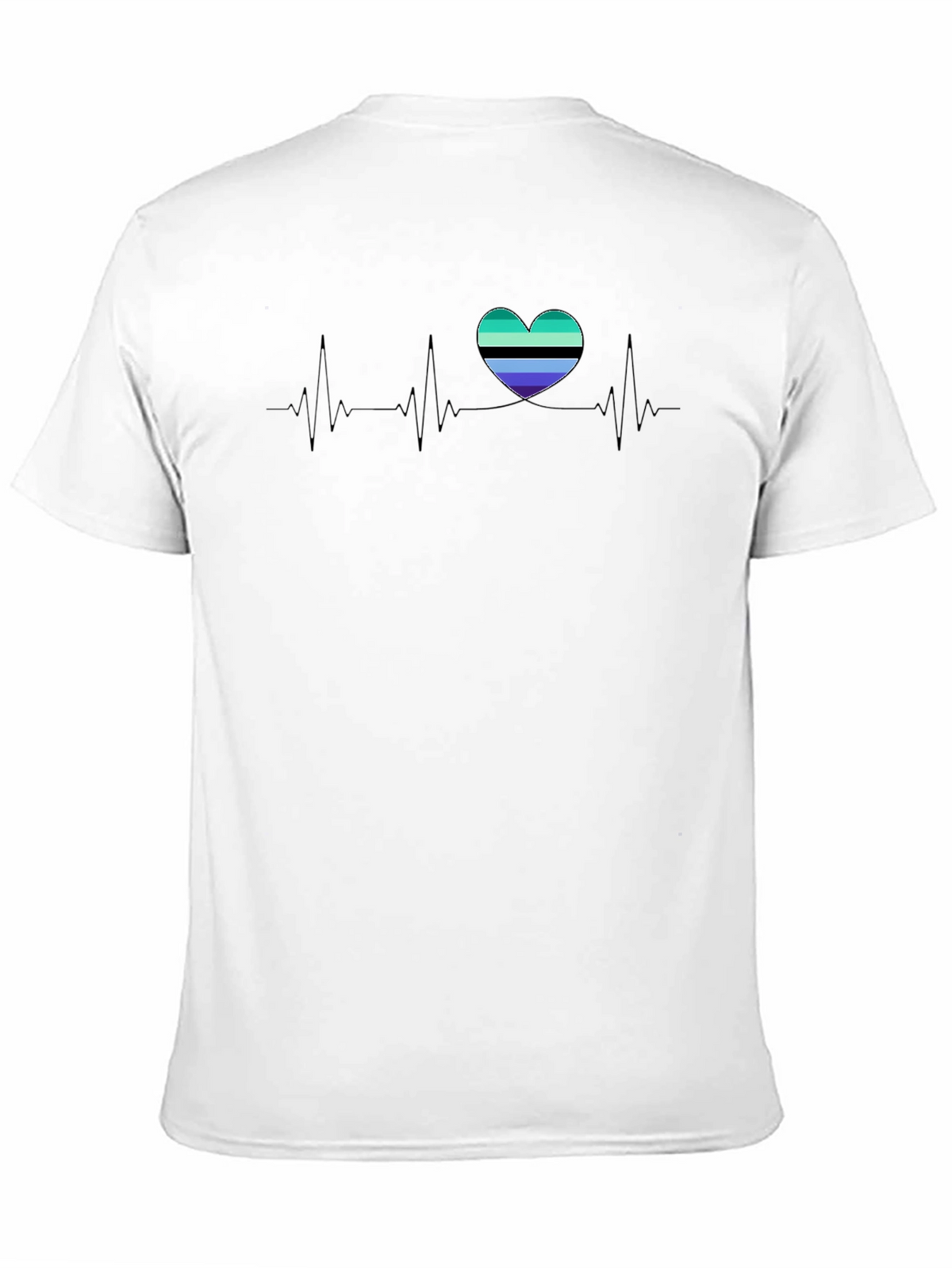 Heartbeat Pride T-Shirt - LGBTQ+ Heart