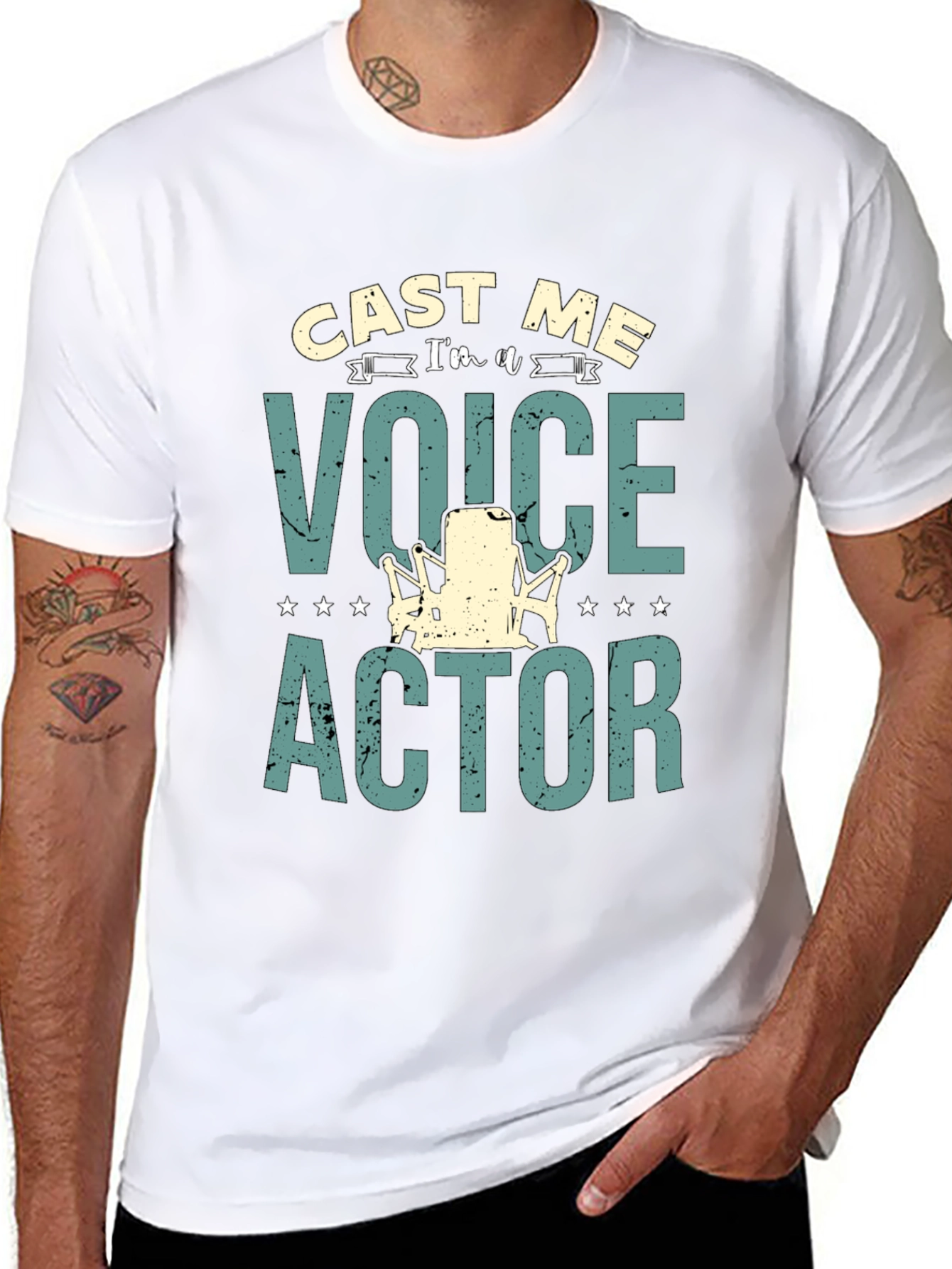 Cast Me Im a Voice Actor T-Shirt
