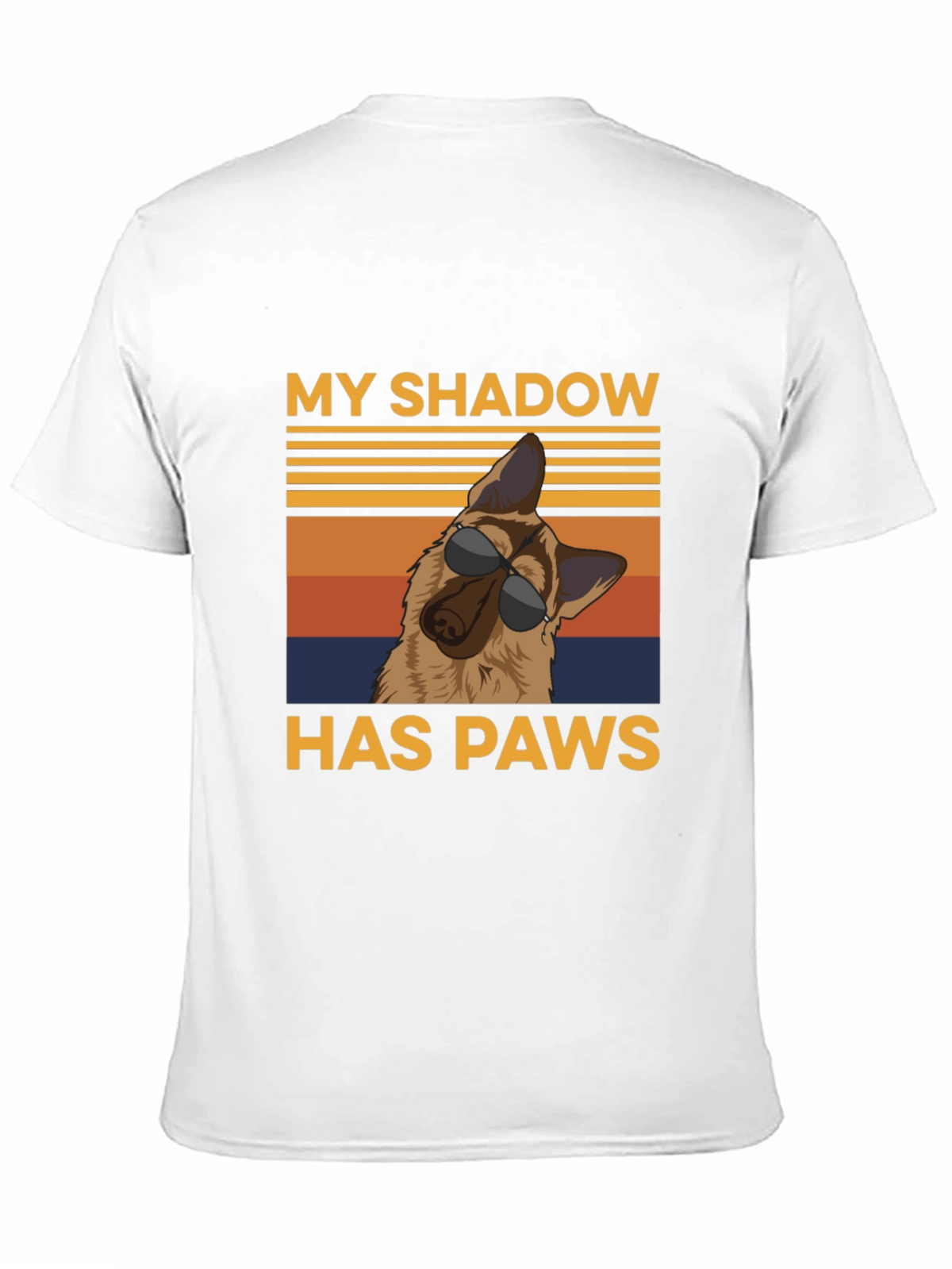 My Shadow Has Paws Dog T-Shirt