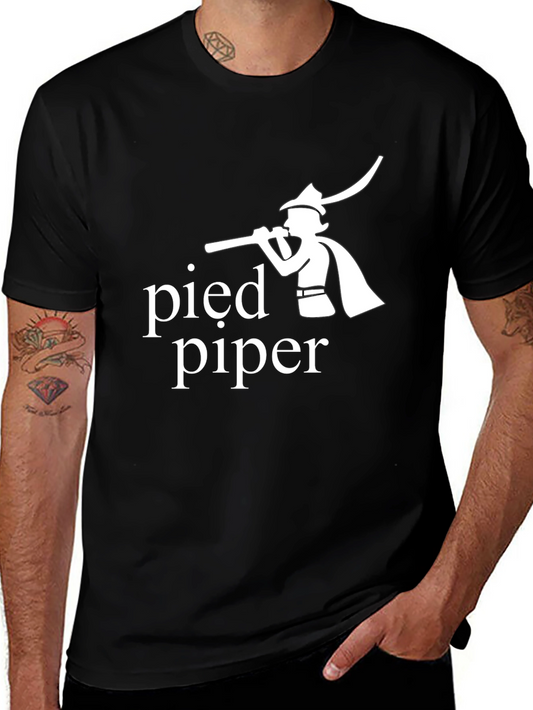 Pied Piper Graphic Tee - Classic Tale Design