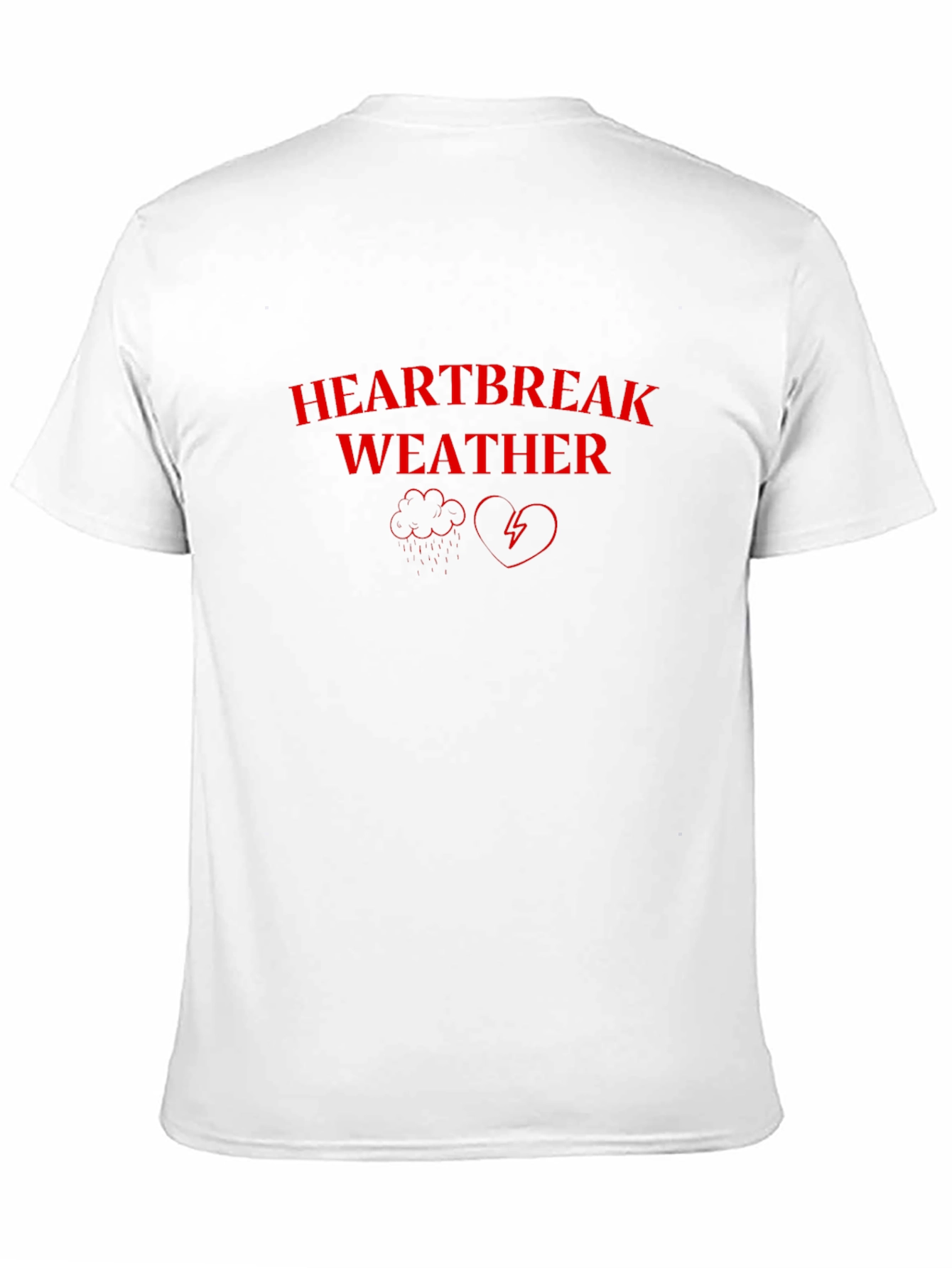 Heartbreak Weather Graphic Tee - Black