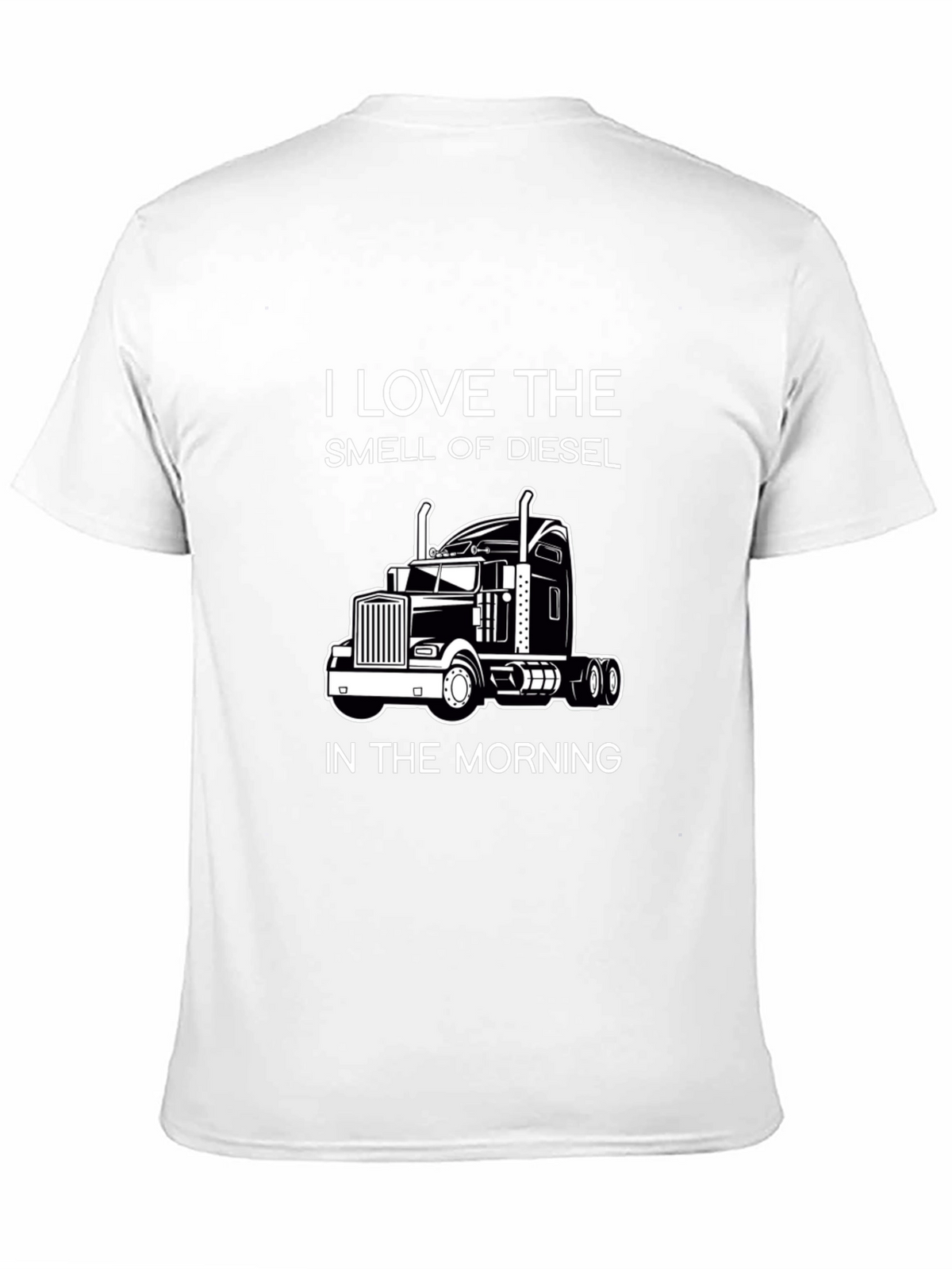 I Love The Smell of Diesel Trucker Tee