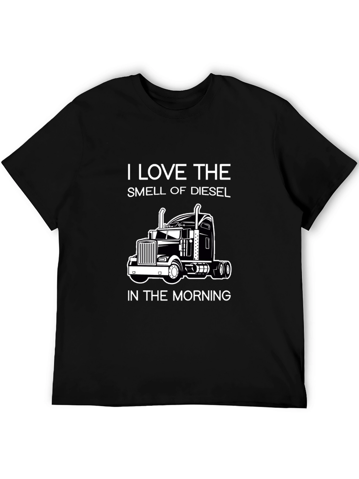 I Love The Smell of Diesel Trucker Tee