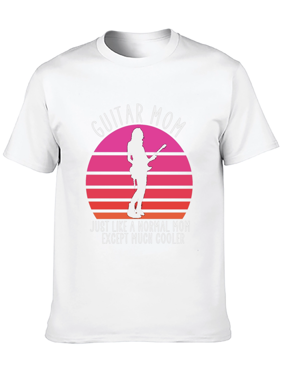 Guitar Mom T-Shirt - Cool Mom Graphic Tee