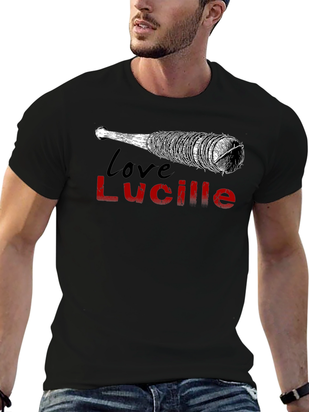 Love Lucille Graphic Tee - Walking Dead Style