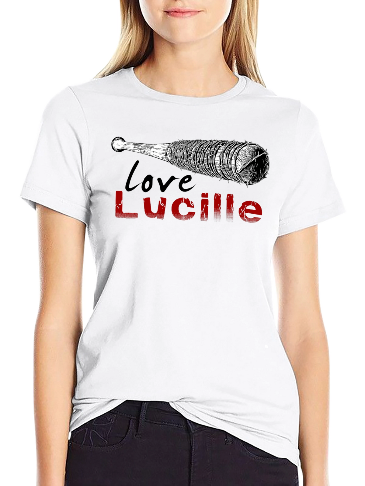 Love Lucille Graphic Tee - Walking Dead Style
