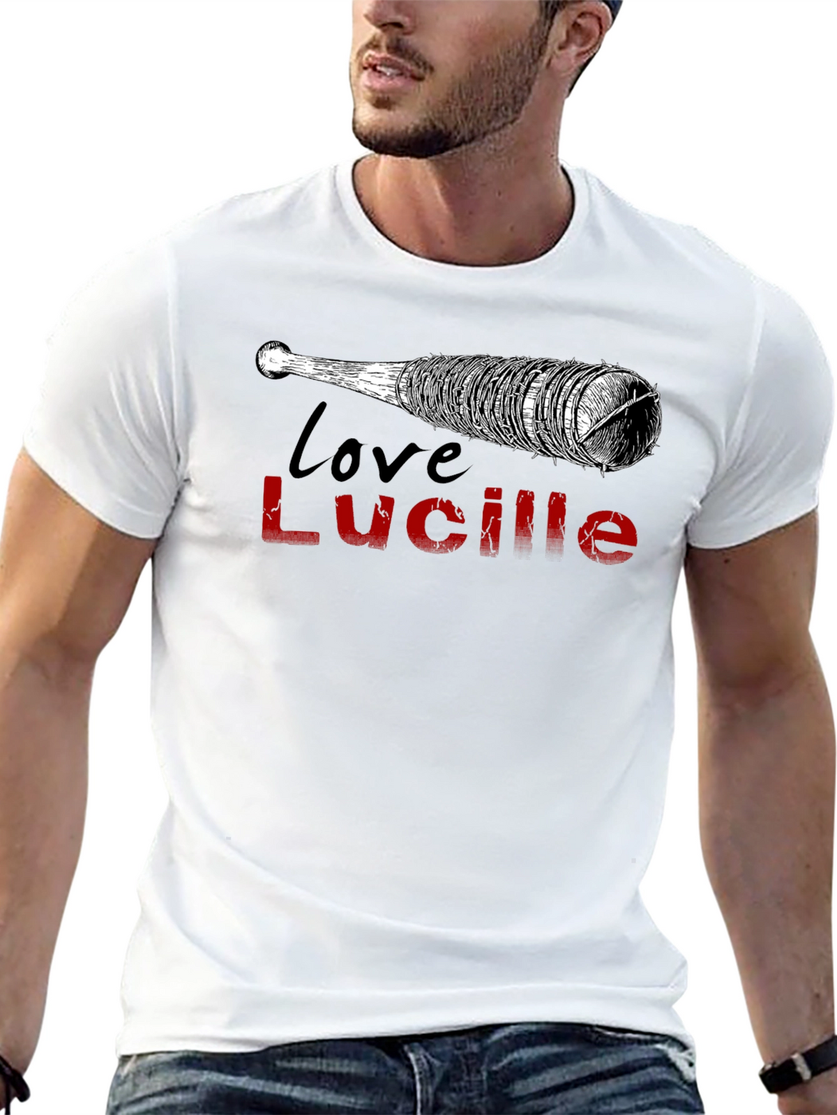 Love Lucille Graphic Tee - Walking Dead Style