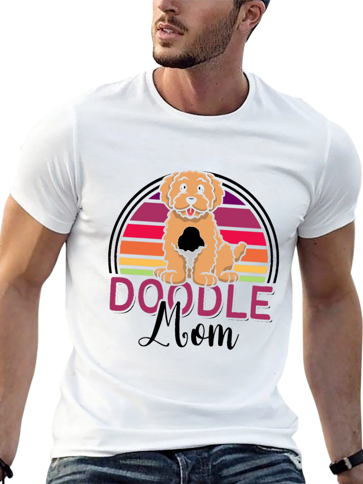 Doodle Mom Graphic Tee - Dog Lover T-Shirt