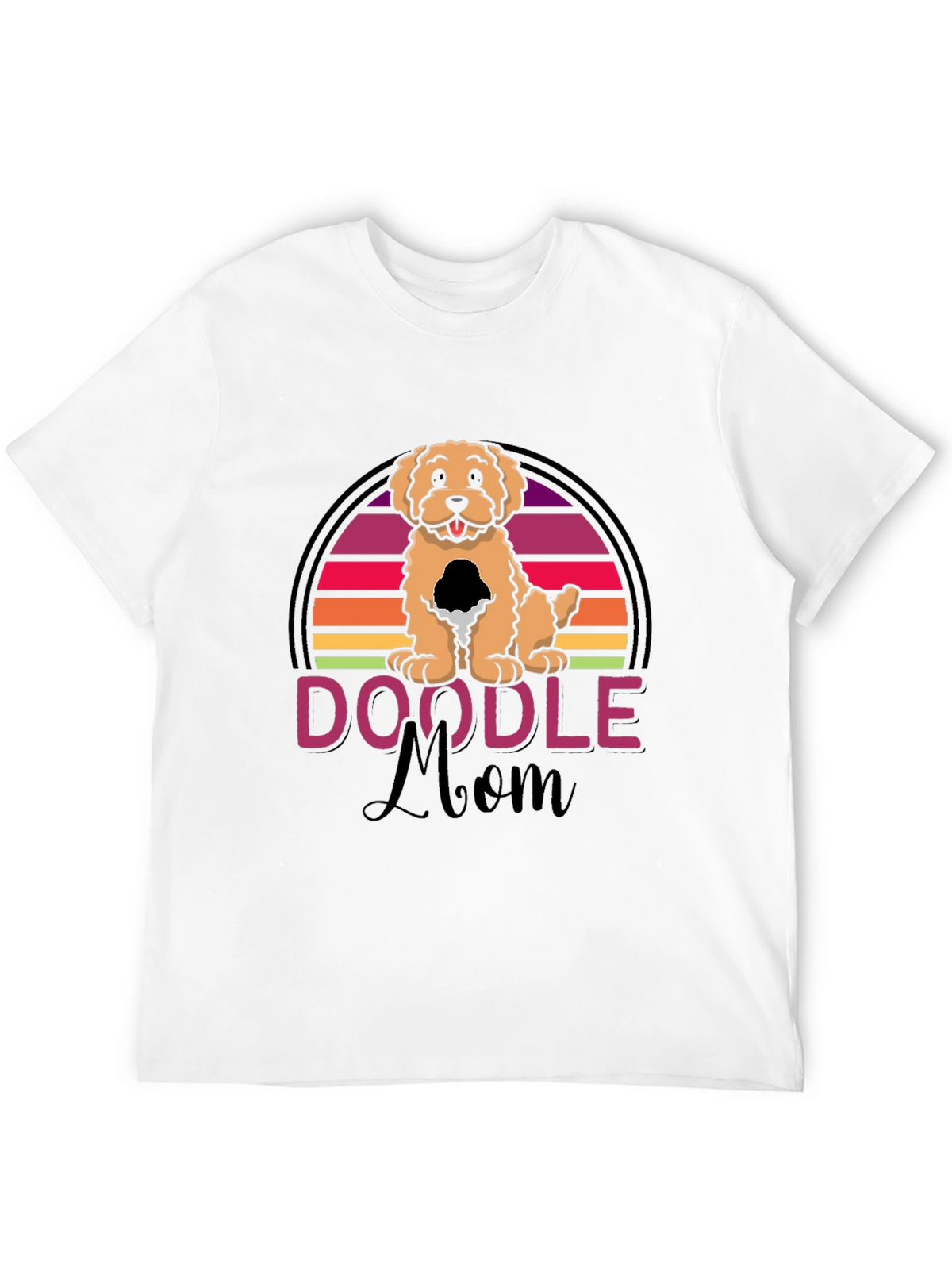Doodle Mom Graphic Tee - Dog Lover T-Shirt