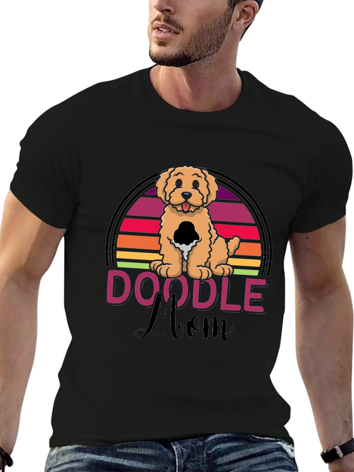Doodle Mom Graphic Tee - Dog Lover T-Shirt