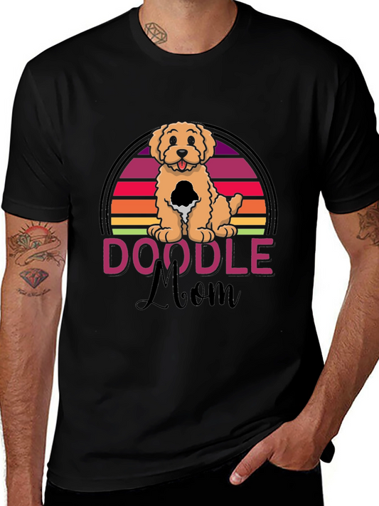 Doodle Mom Graphic Tee - Dog Lover T-Shirt