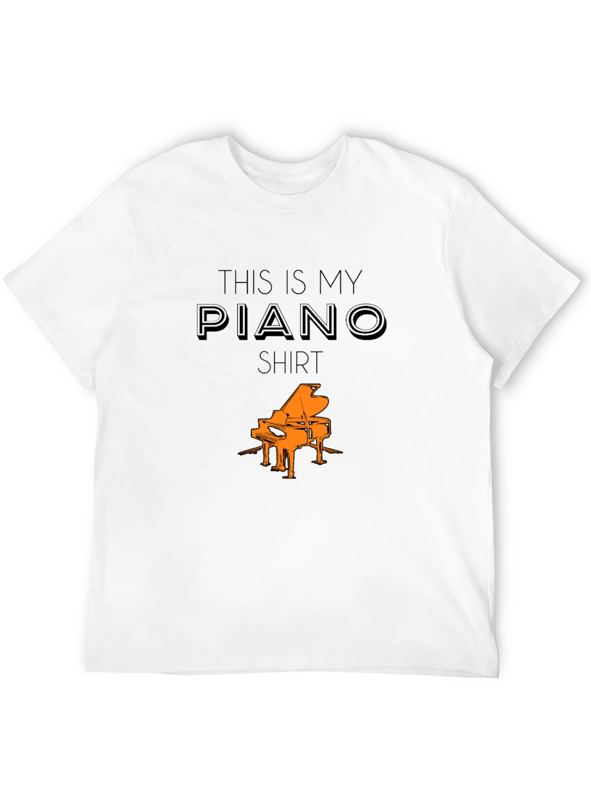 This Is My Piano Shirt - Musician Tee