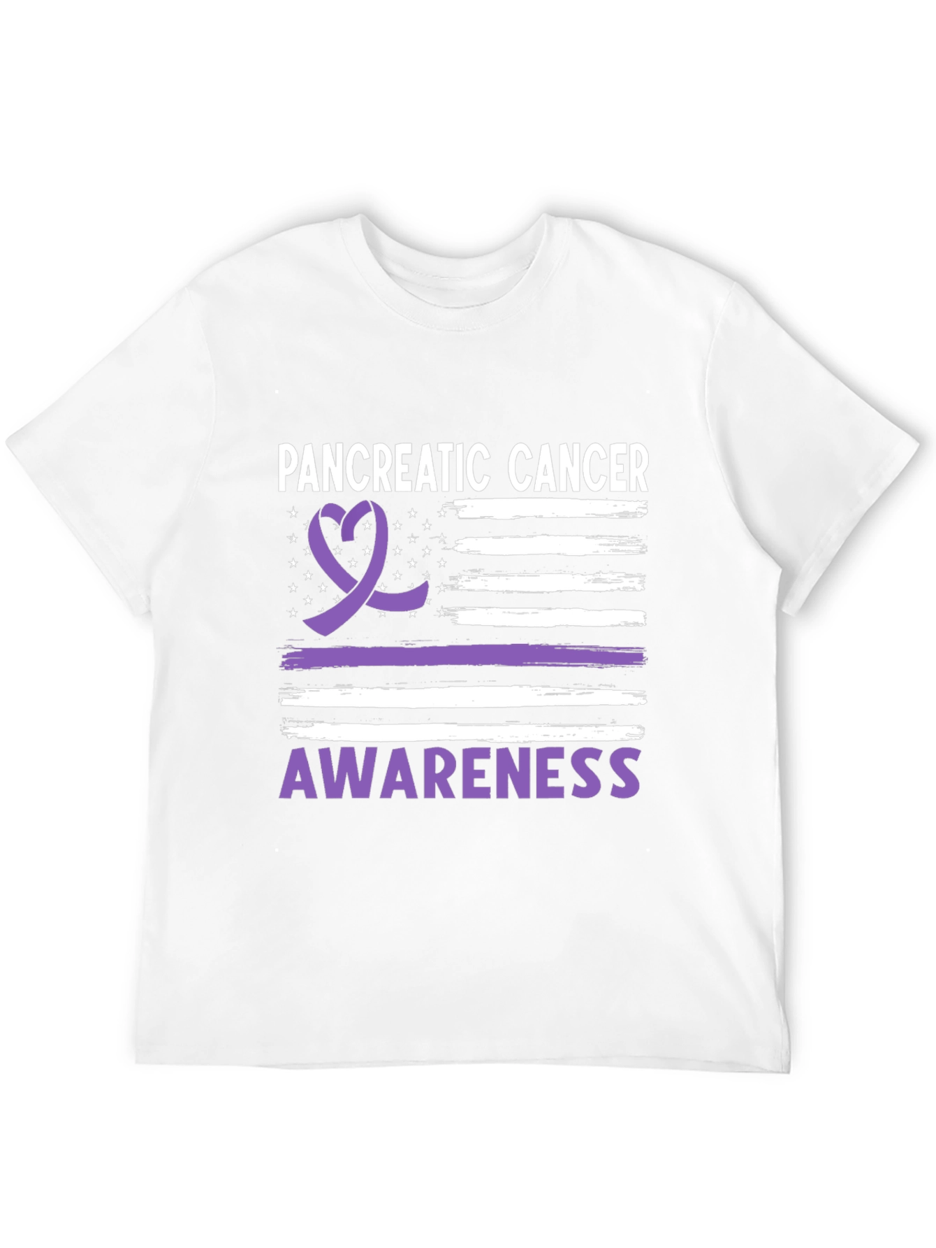Pancreatic Cancer Awareness Ribbon Tee