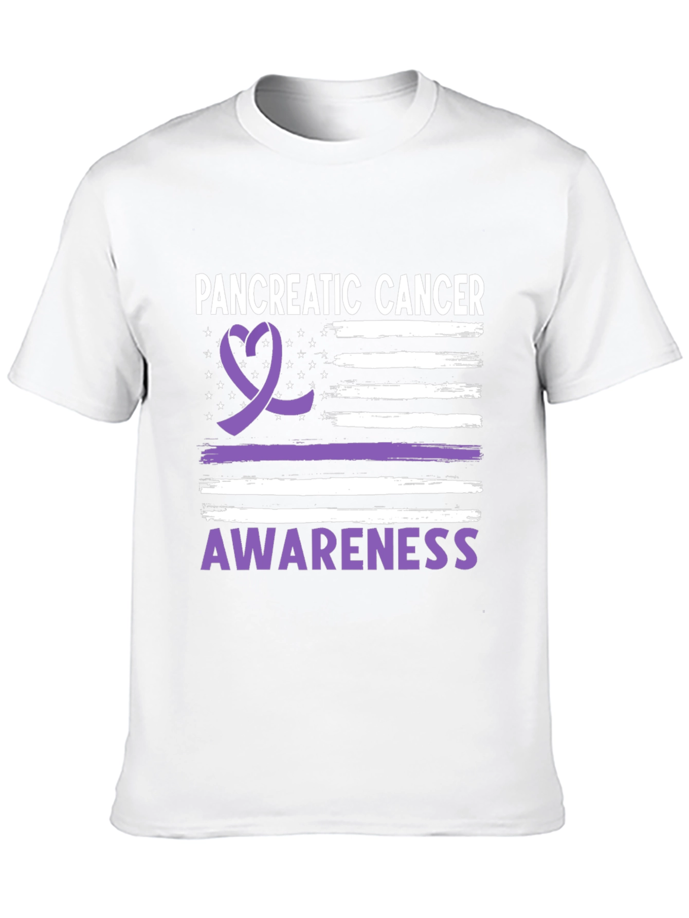 Pancreatic Cancer Awareness Ribbon Tee
