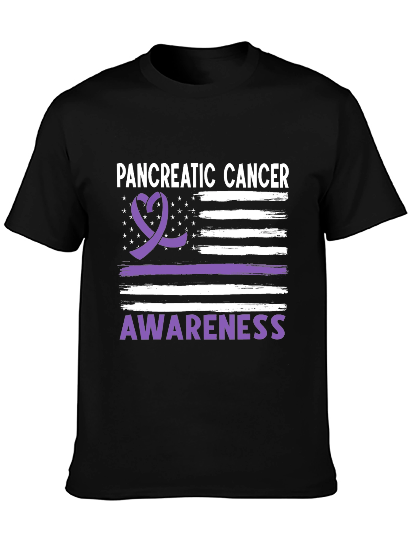 Pancreatic Cancer Awareness Ribbon Tee