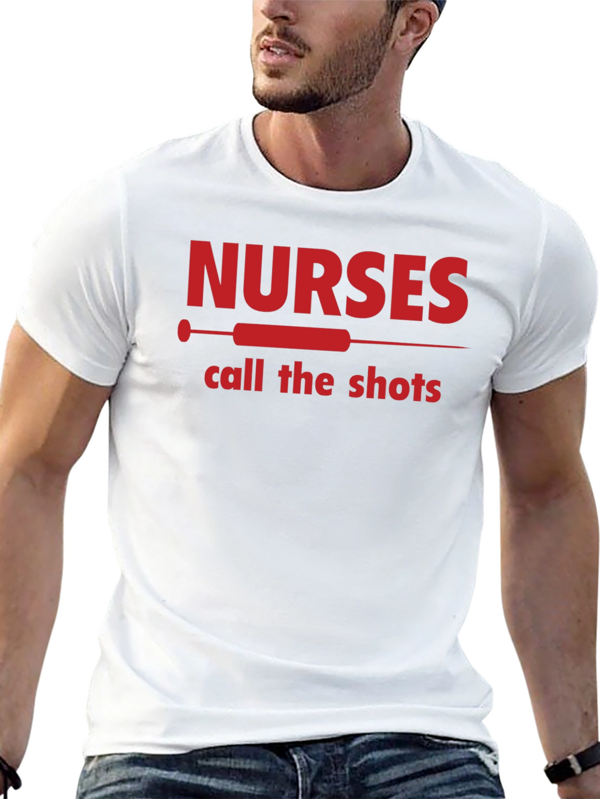 Nurses Call The Shots T-Shirt - Medical Staff Apparel