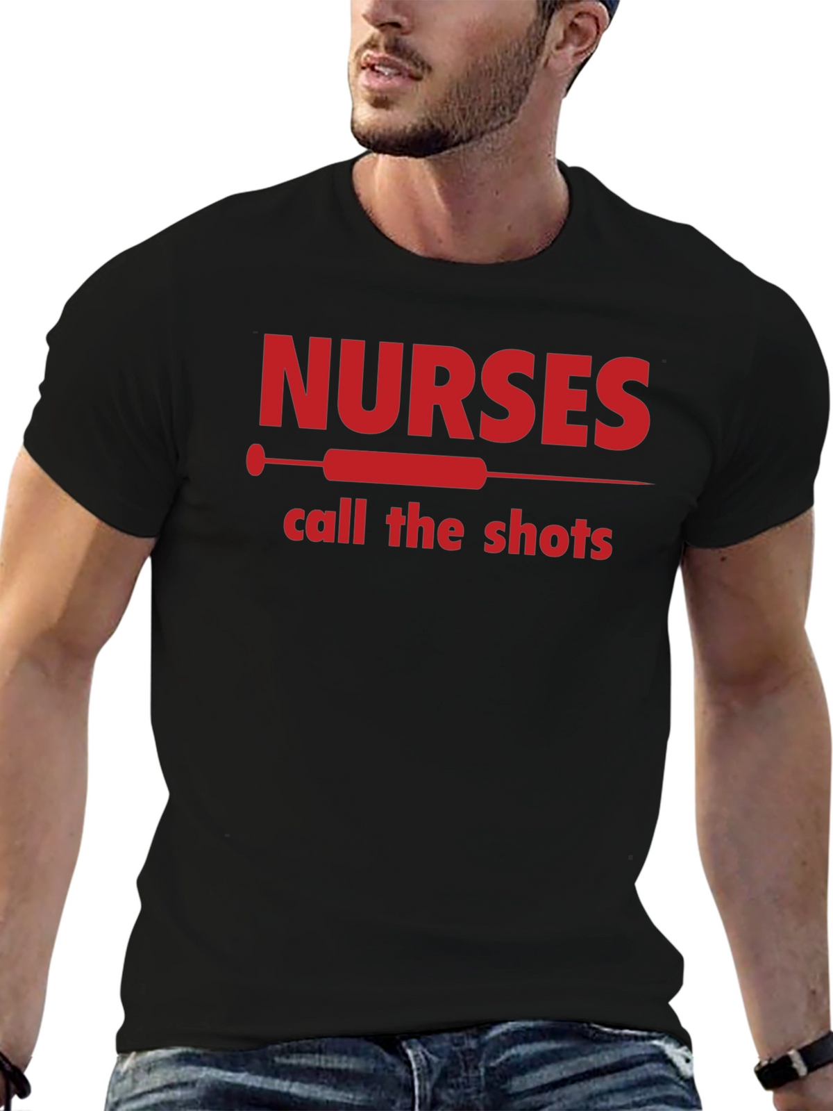 Nurses Call The Shots T-Shirt - Medical Staff Apparel