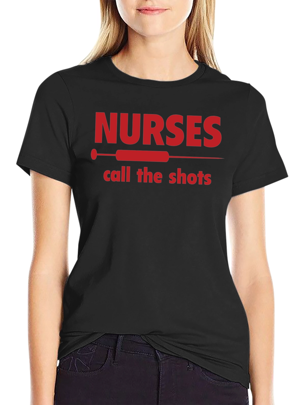 Nurses Call The Shots T-Shirt - Medical Staff Apparel