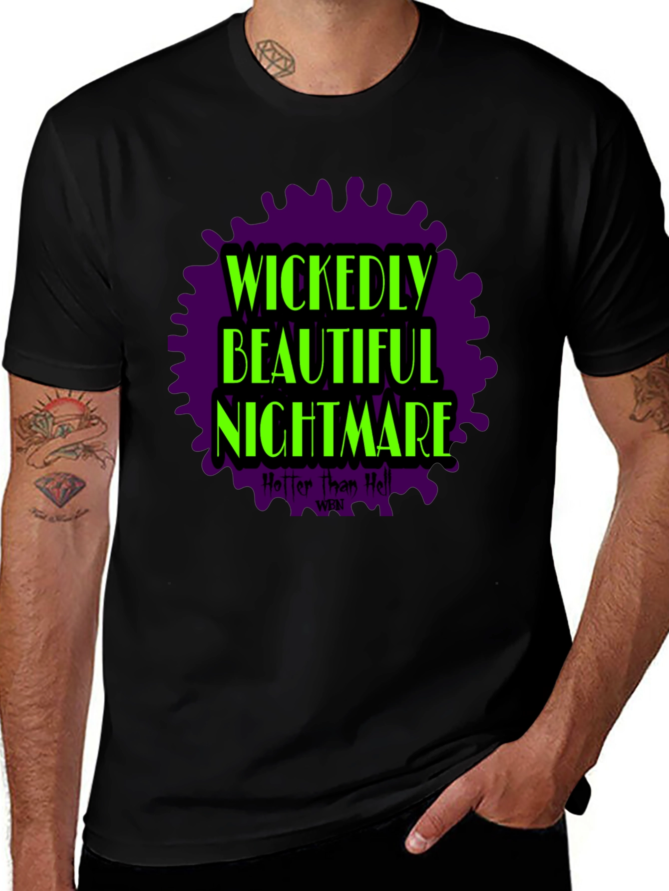 Wickedly Beautiful Nightmare Graphic T-Shirt