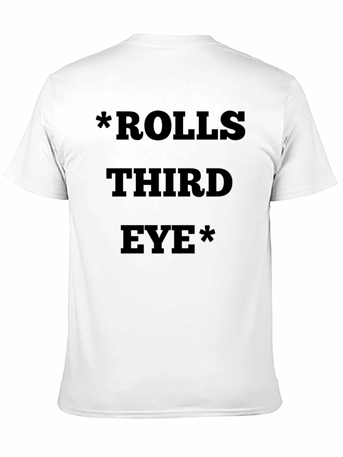 Rolls Third Eye Graphic T-Shirt - Black