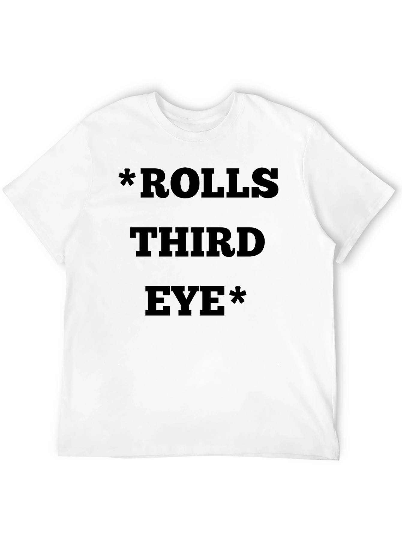 Rolls Third Eye Graphic T-Shirt - Black