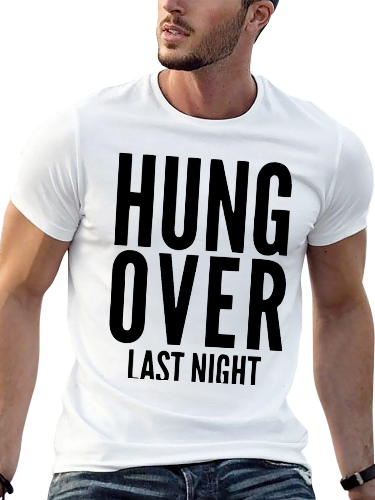 Hangover Last Night Graphic T-Shirt