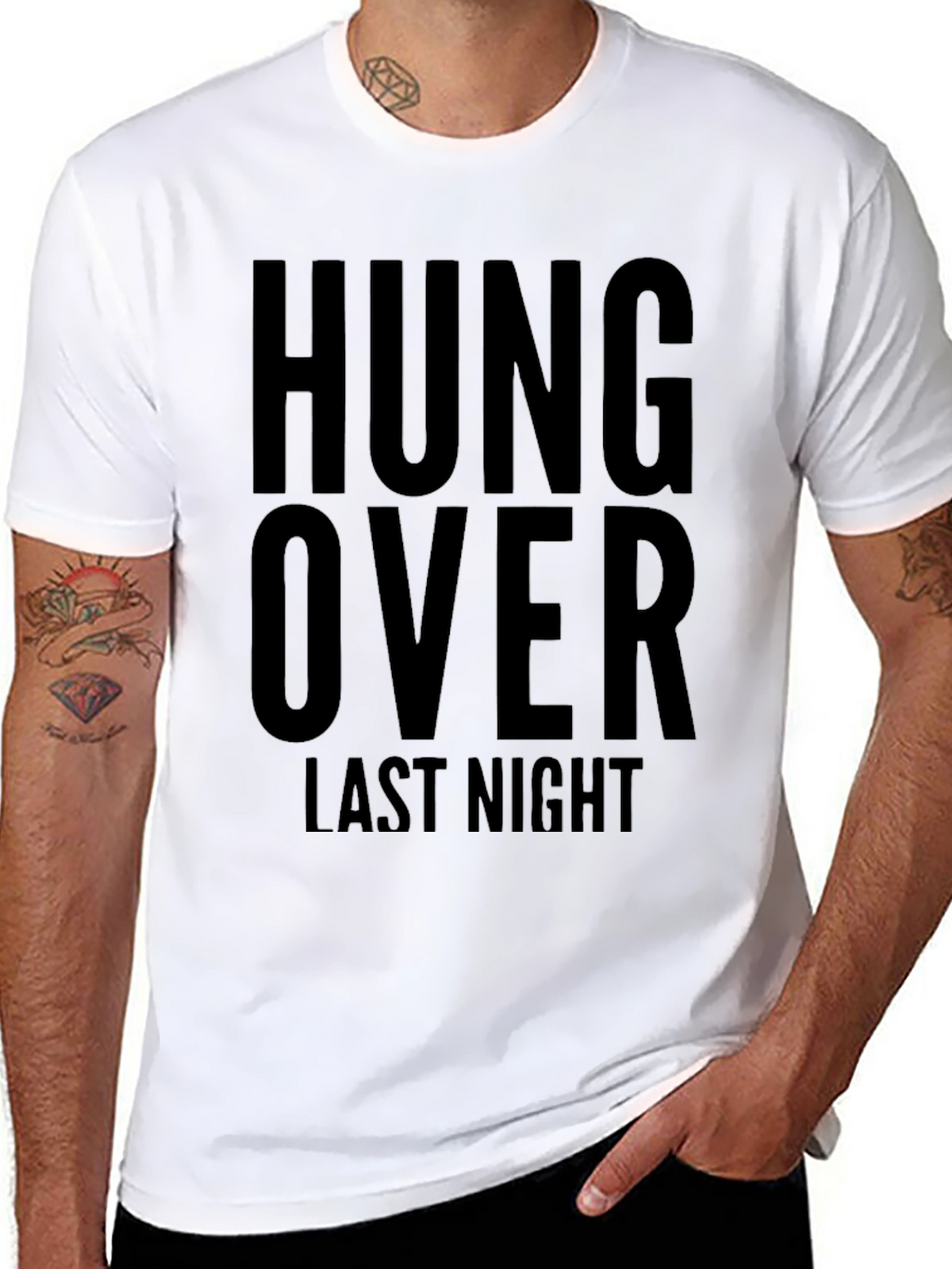 Hangover Last Night Graphic T-Shirt