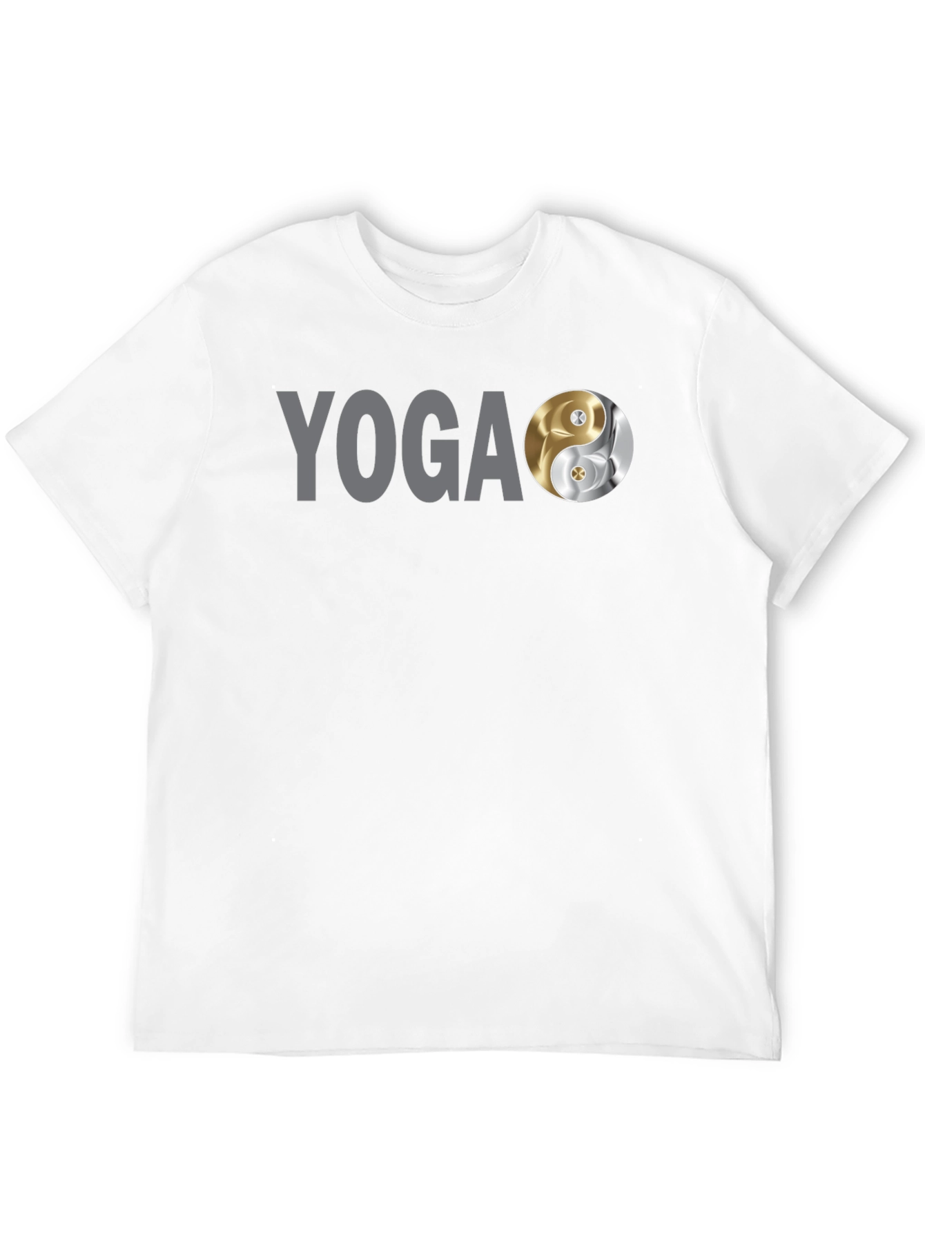 Yin Yang Yoga Graphic Tee - Soft Cotton Blend