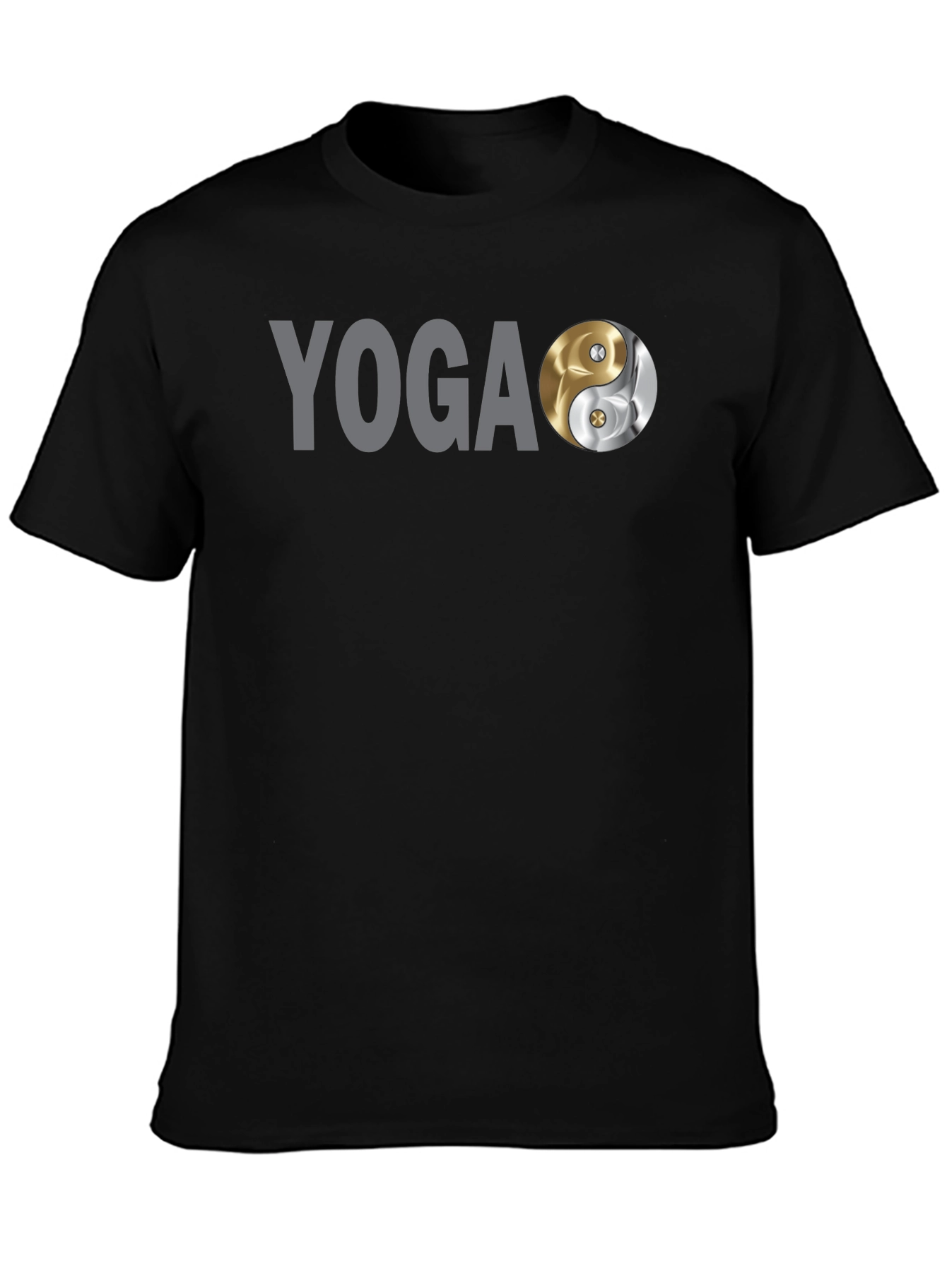 Yin Yang Yoga Graphic Tee - Soft Cotton Blend