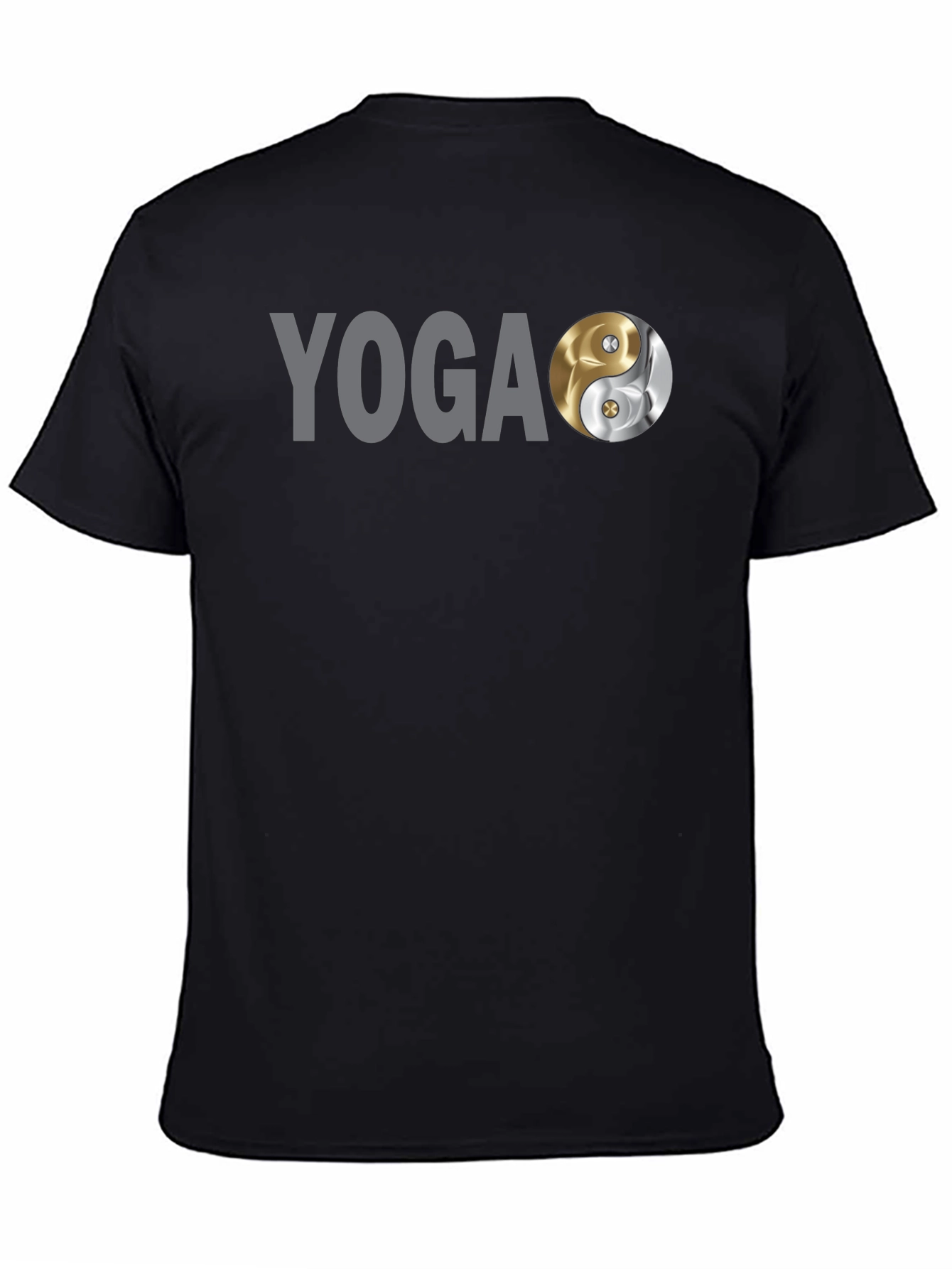 Yin Yang Yoga Graphic Tee - Soft Cotton Blend