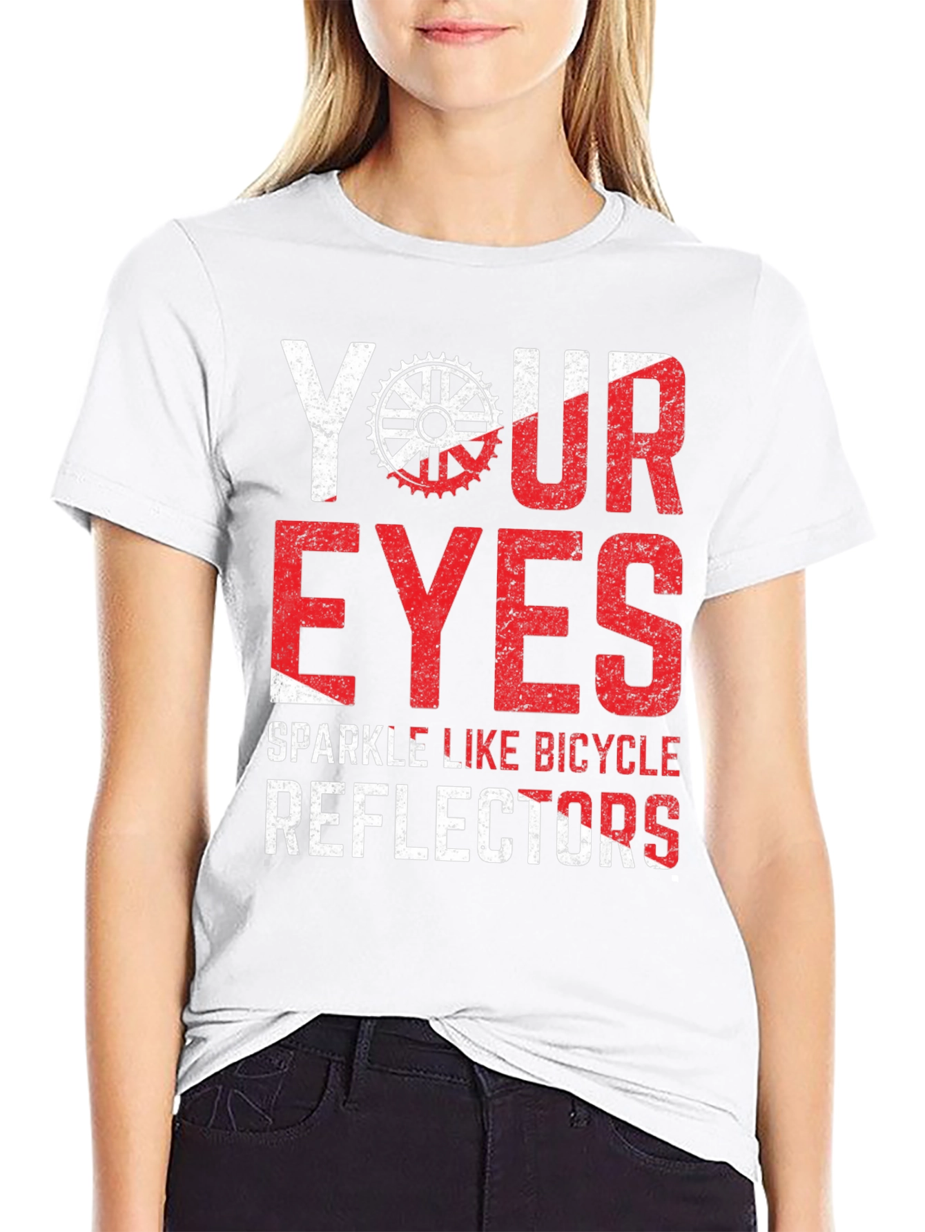 Sparkle Like Bicycle Reflectors Graphic Tee