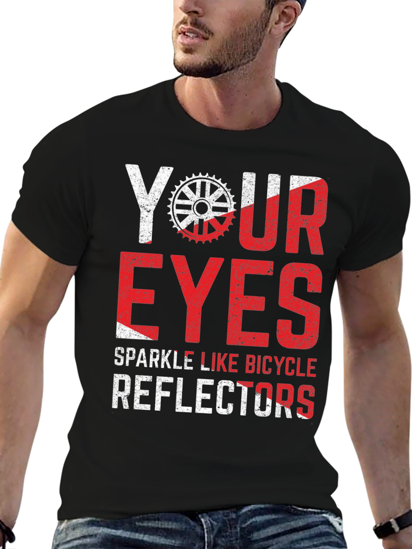 Sparkle Like Bicycle Reflectors Graphic Tee