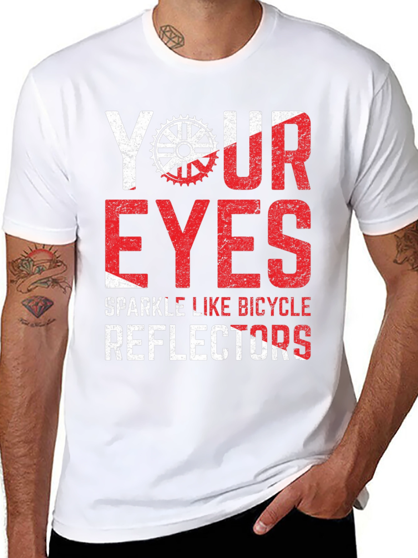 Sparkle Like Bicycle Reflectors Graphic Tee