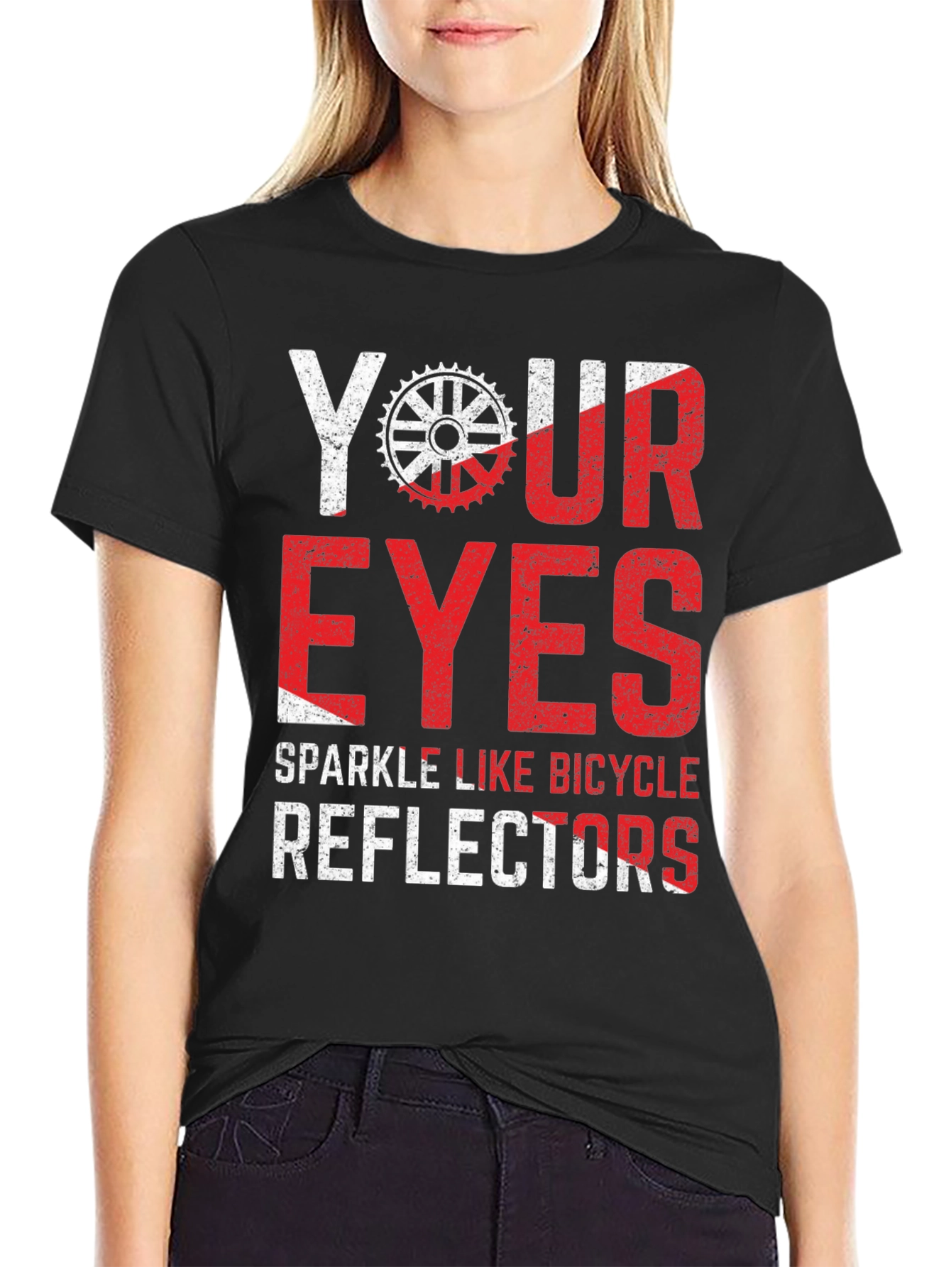 Sparkle Like Bicycle Reflectors Graphic Tee