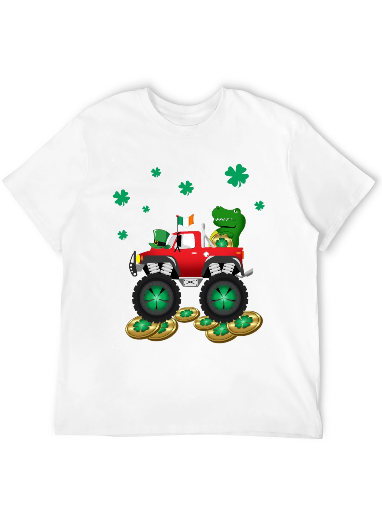 St. Patricks Day Monster Truck T-Shirt