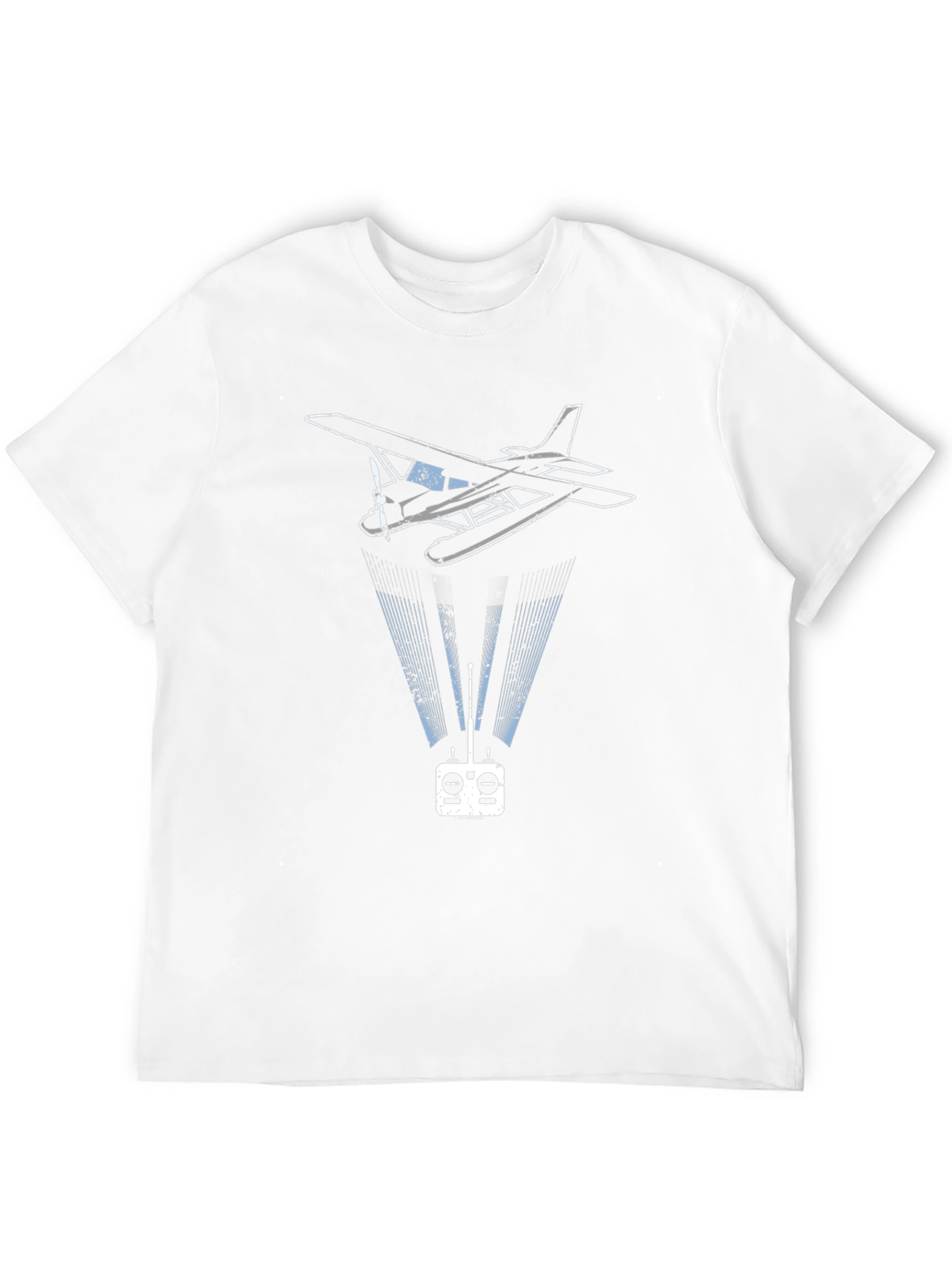 Remote Control Plane Graphic Tee