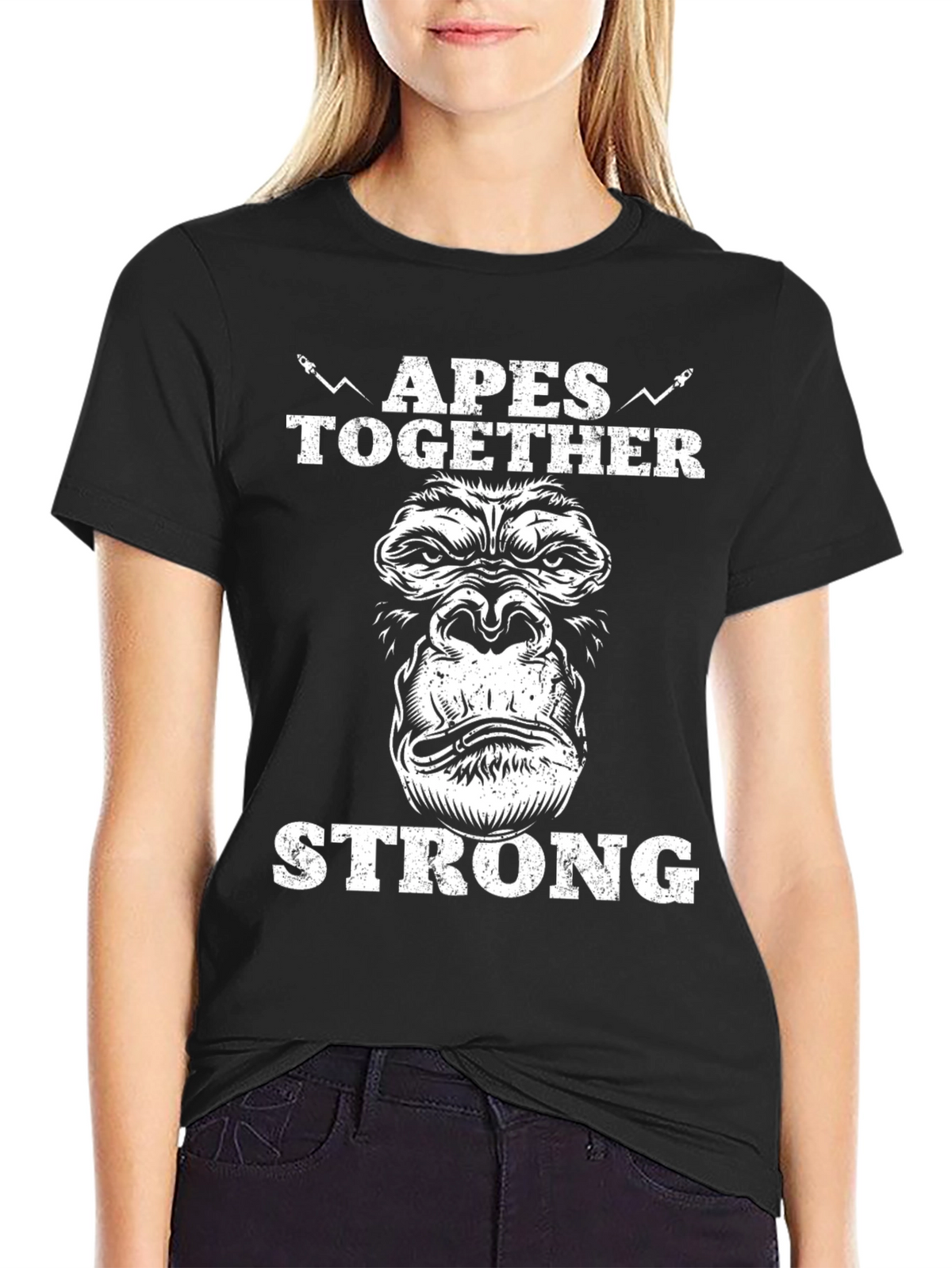 Apes Together Strong Graphic T-Shirt