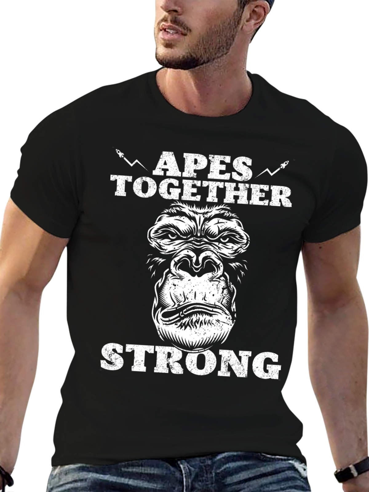 Apes Together Strong Graphic T-Shirt