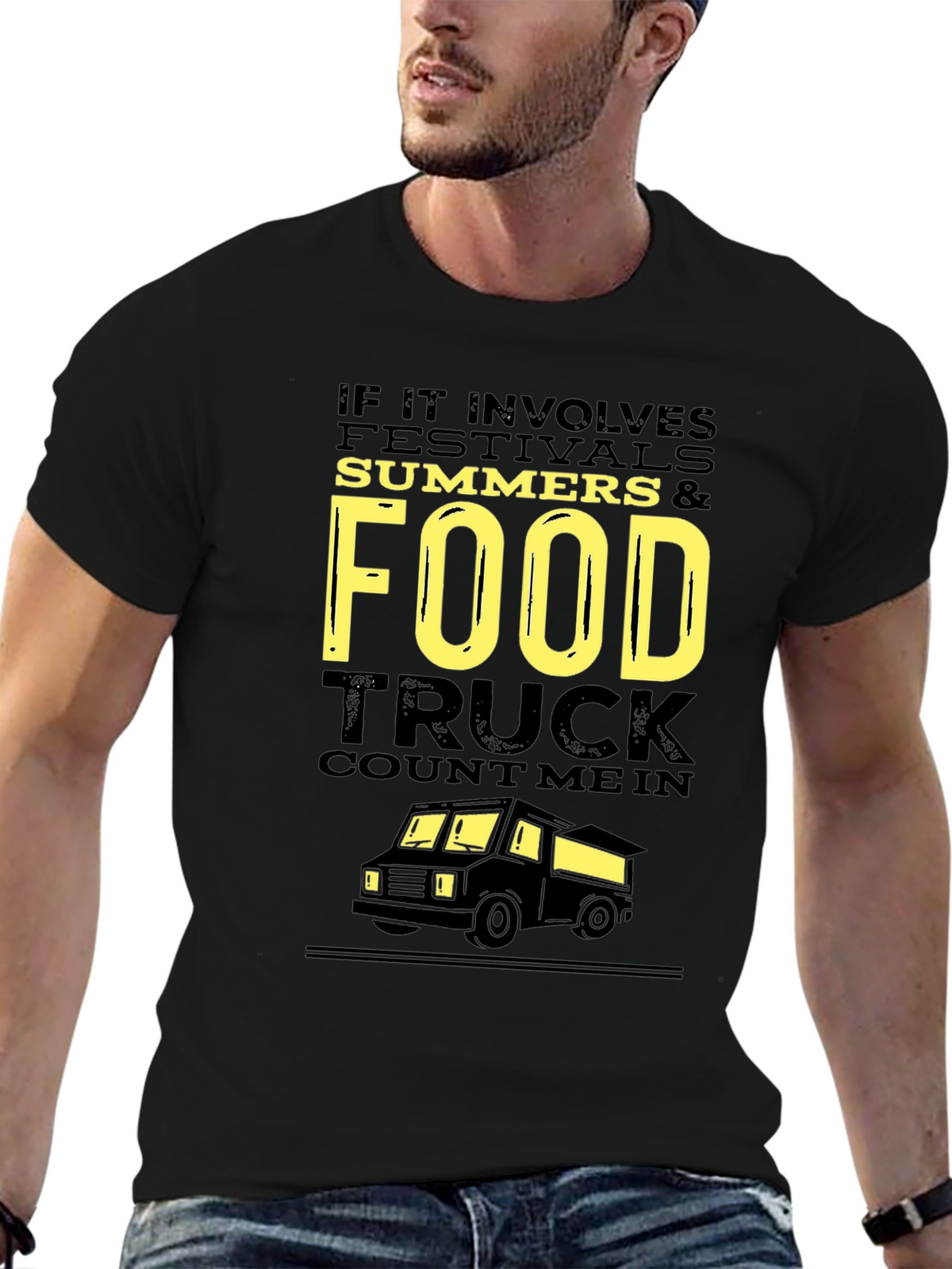 Food Truck Festival T-Shirt - Summer Fun!