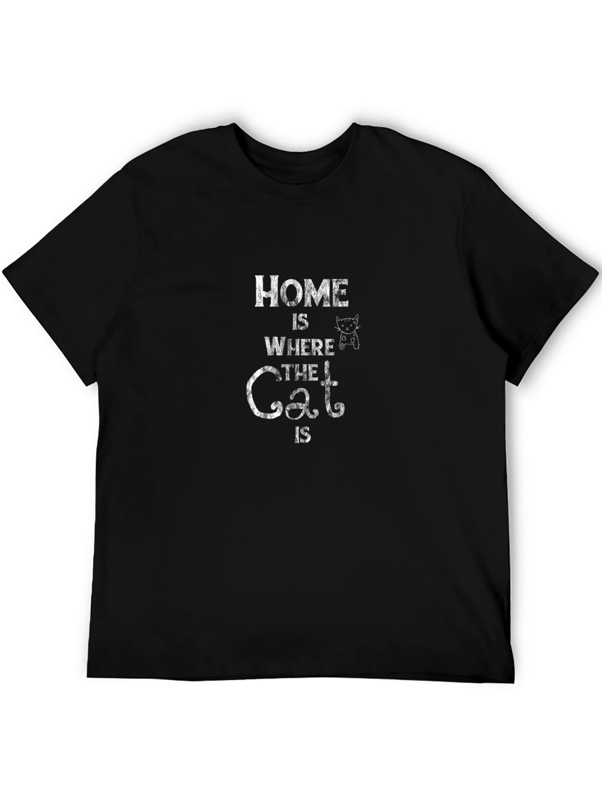 Home is Where the Cat Is - Graphic Tee