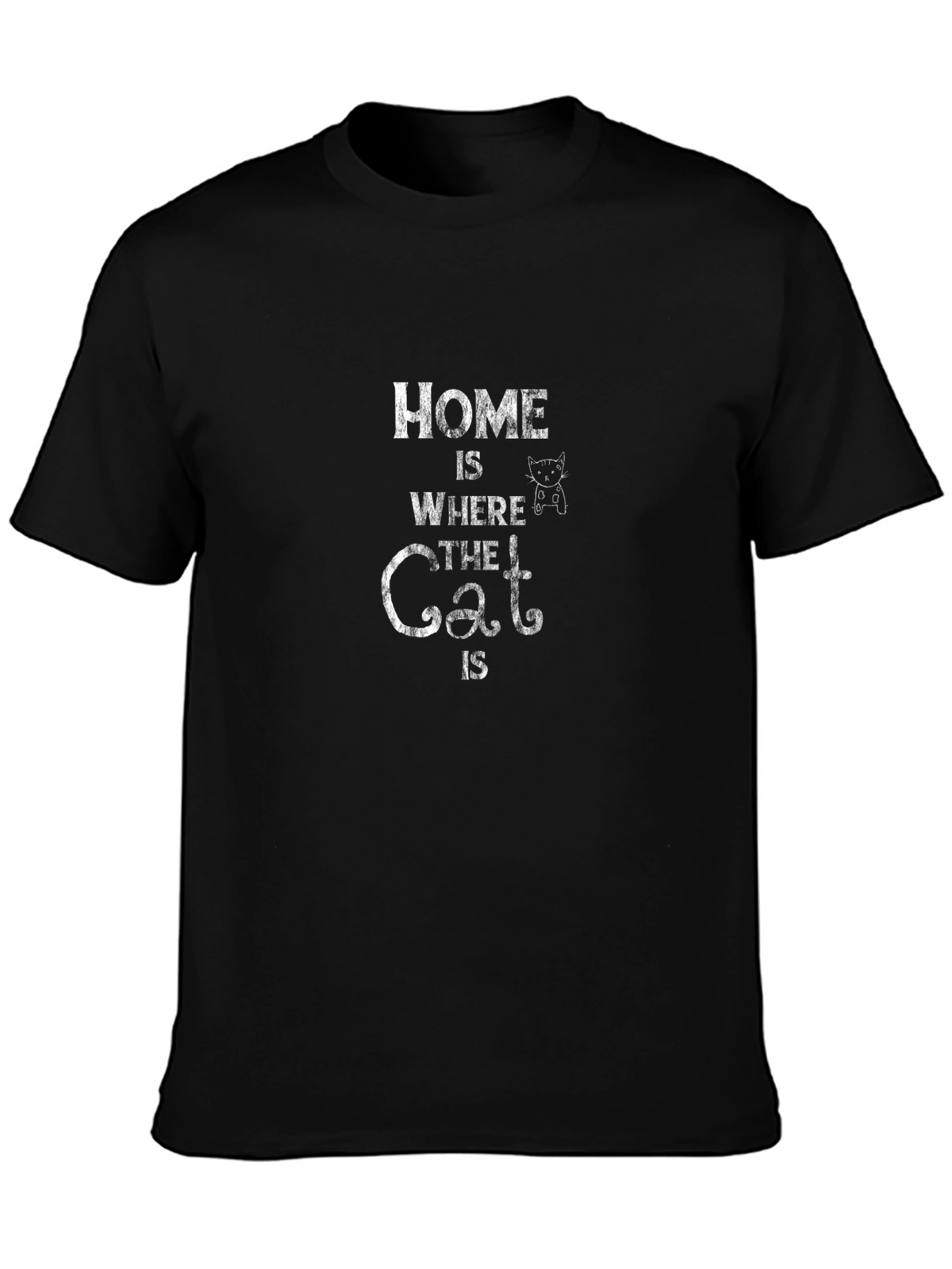 Home is Where the Cat Is - Graphic Tee