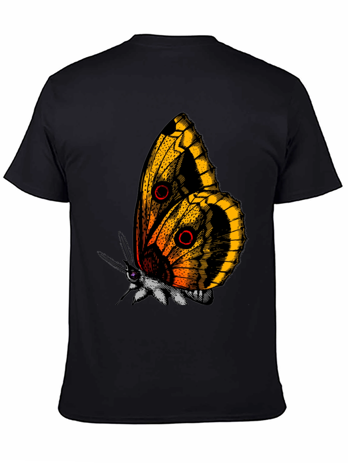 Butterfly Graphic T-Shirt - Unique Insect Design