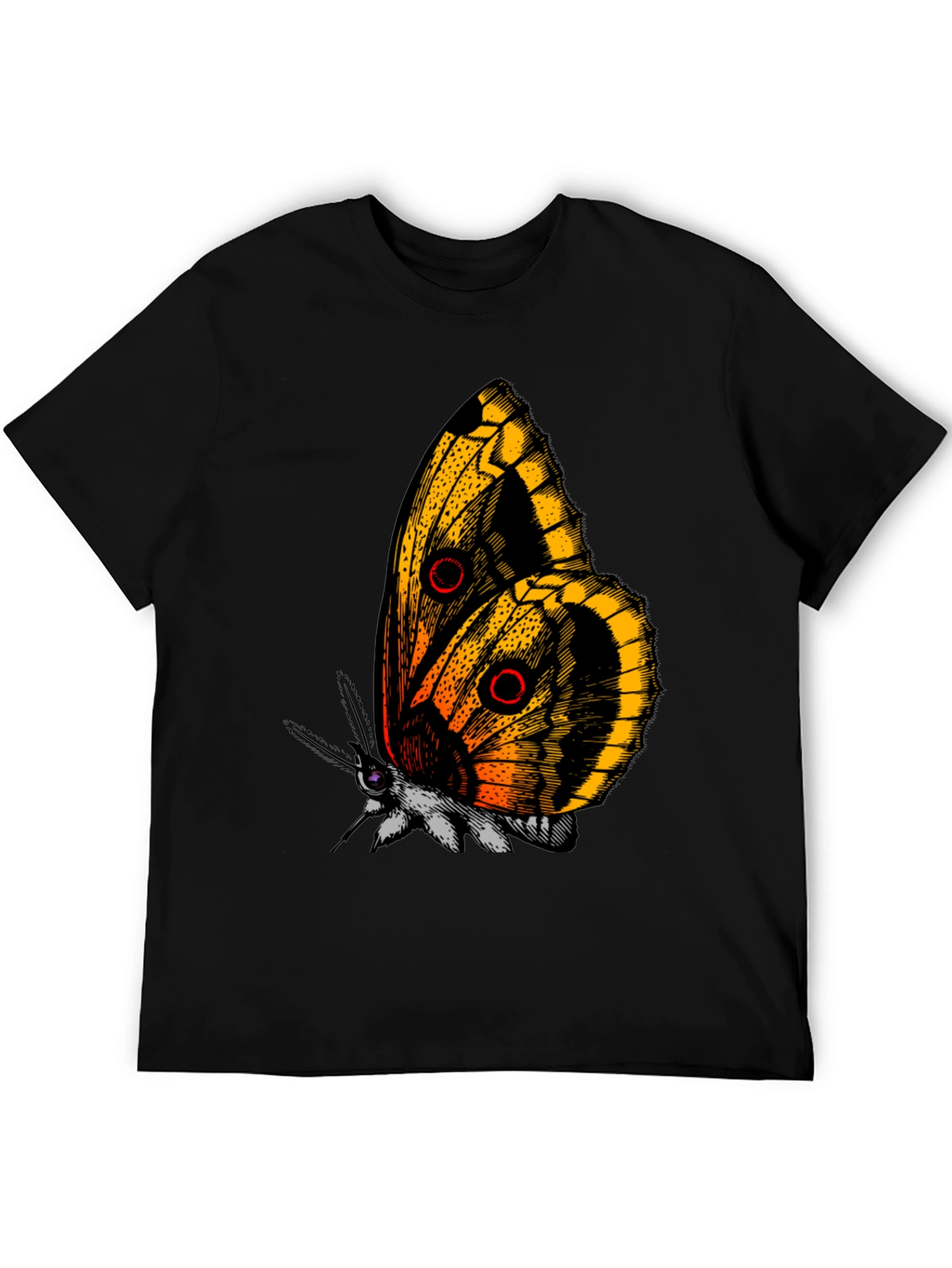 Butterfly Graphic T-Shirt - Unique Insect Design