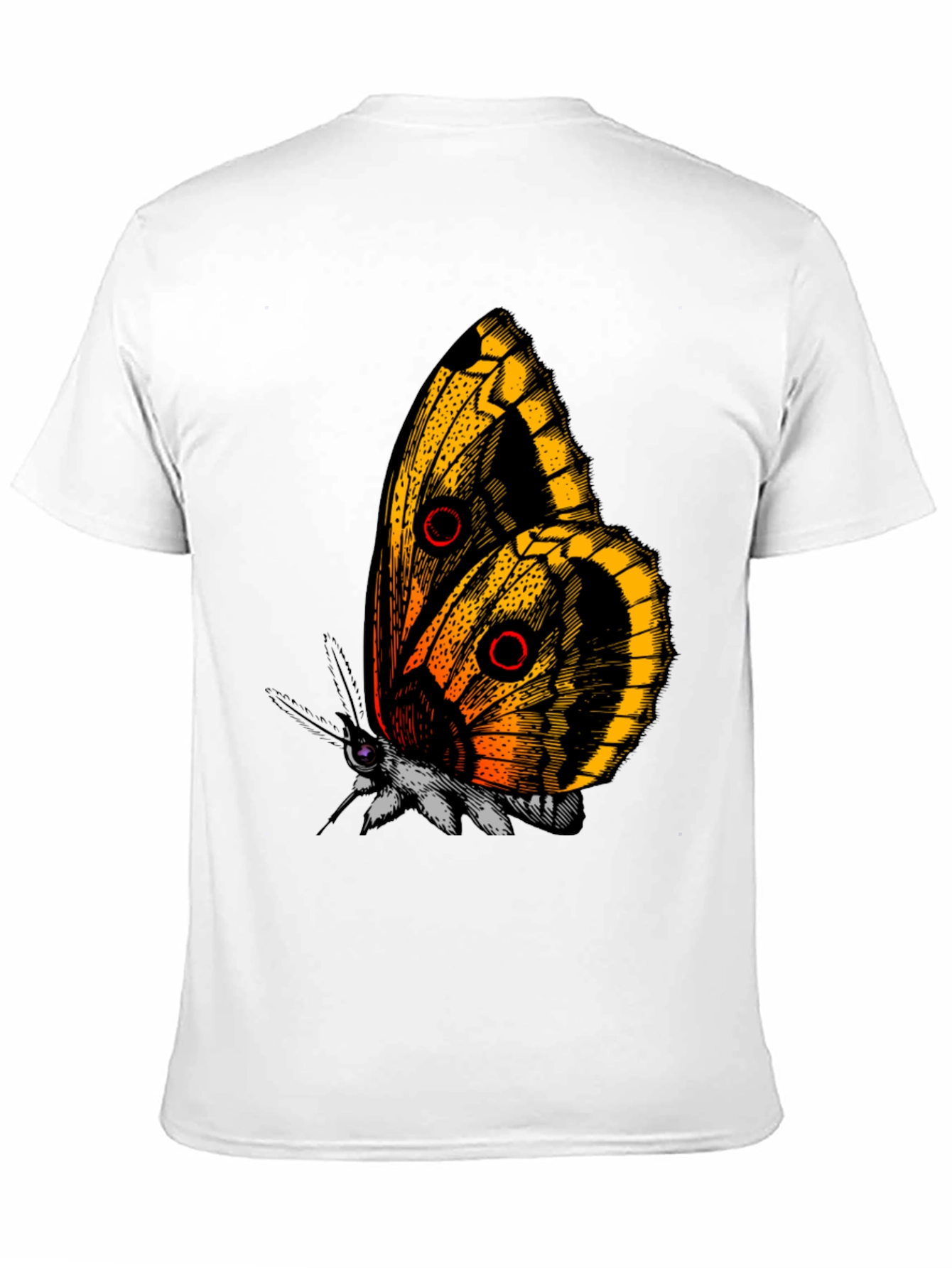 Butterfly Graphic T-Shirt - Unique Insect Design