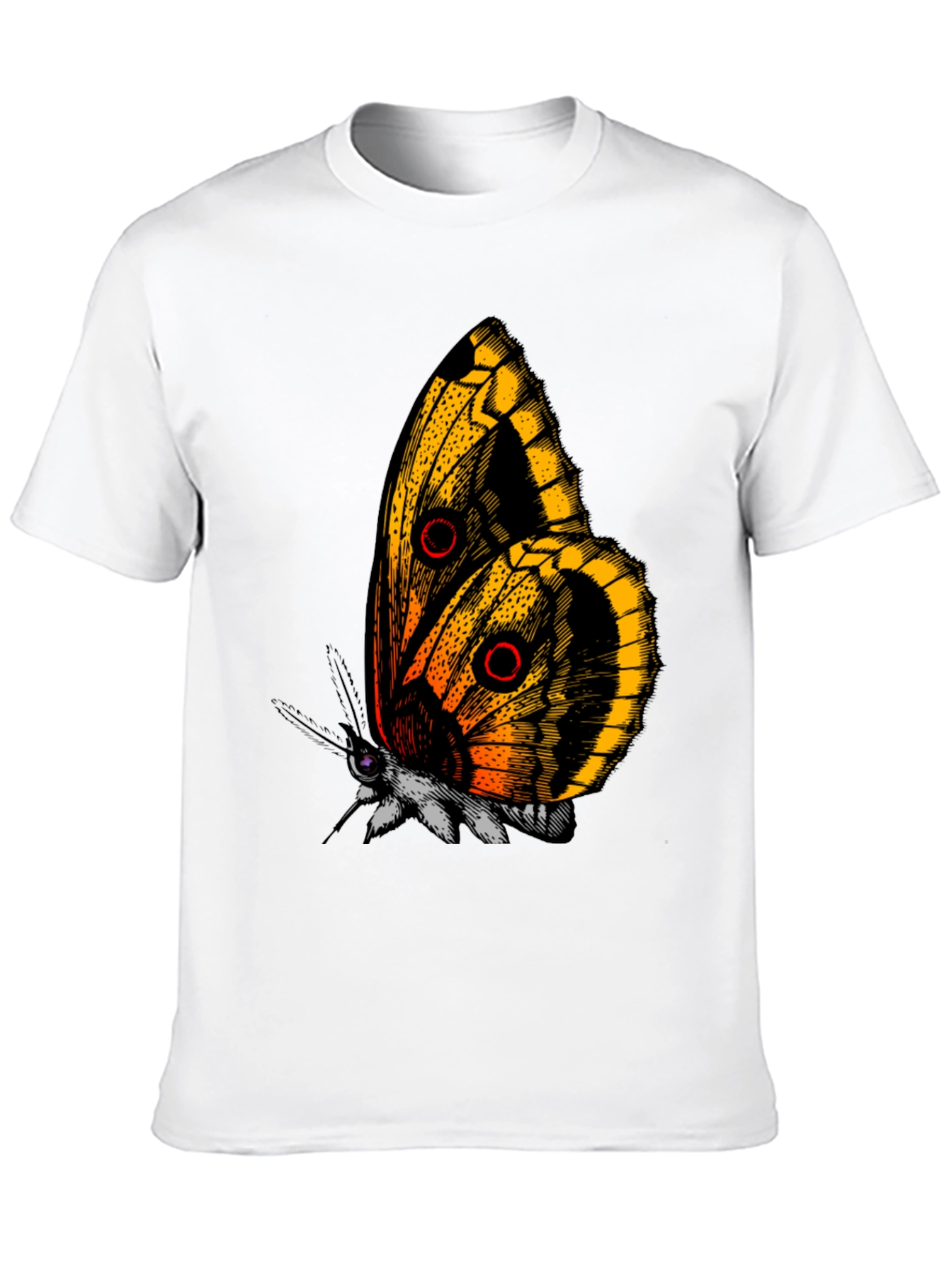 Butterfly Graphic T-Shirt - Unique Insect Design