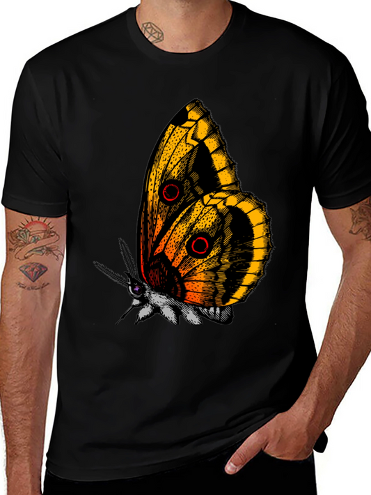 Butterfly Graphic T-Shirt - Unique Insect Design