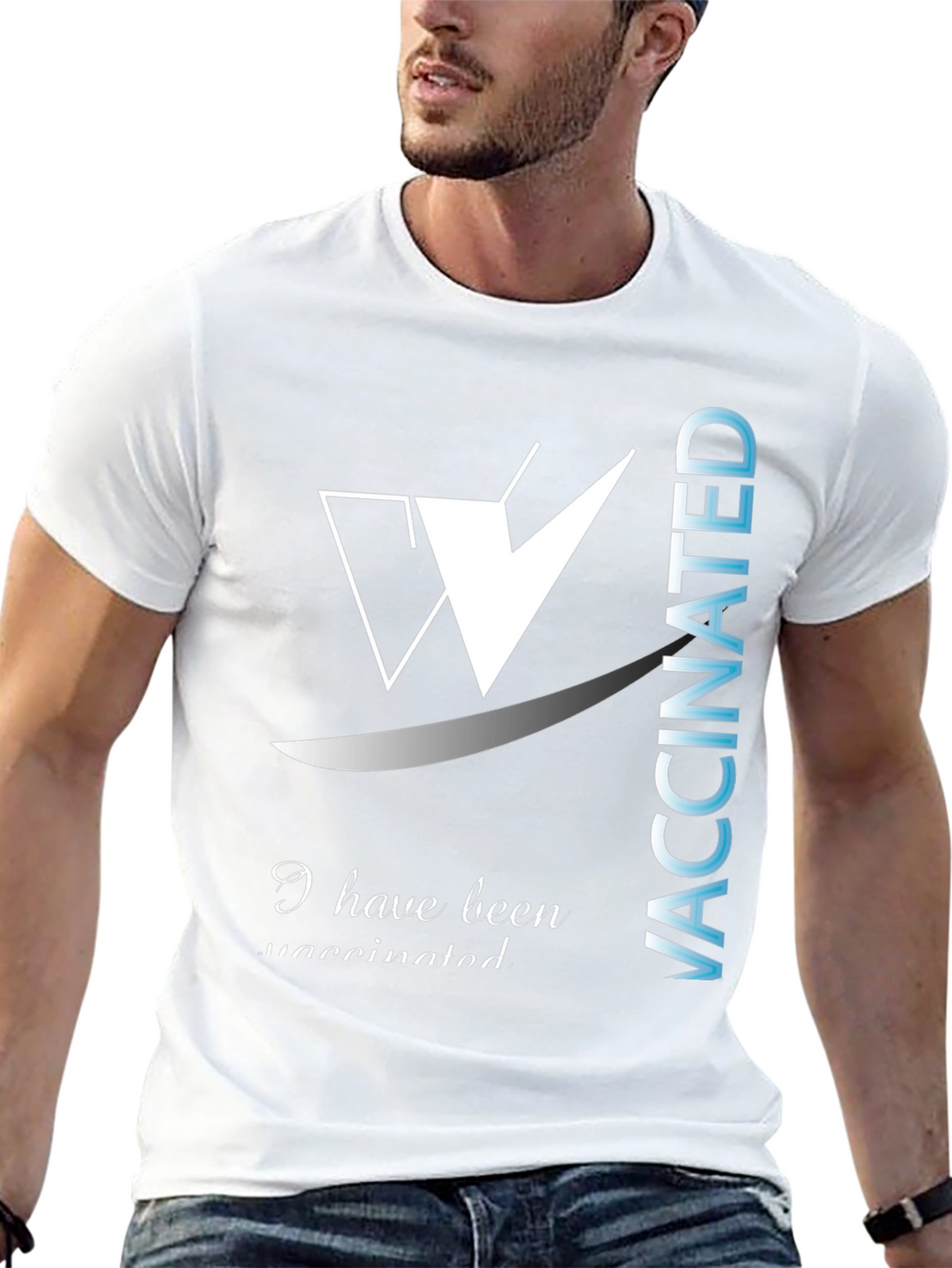 I Have Been Vaccinated Black T-Shirt