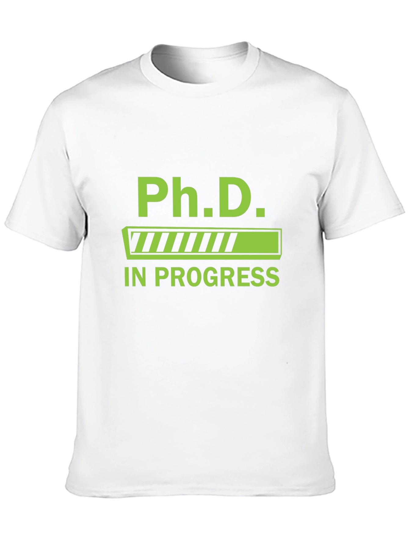 Ph.D. In Progress Graphic Tee - Black