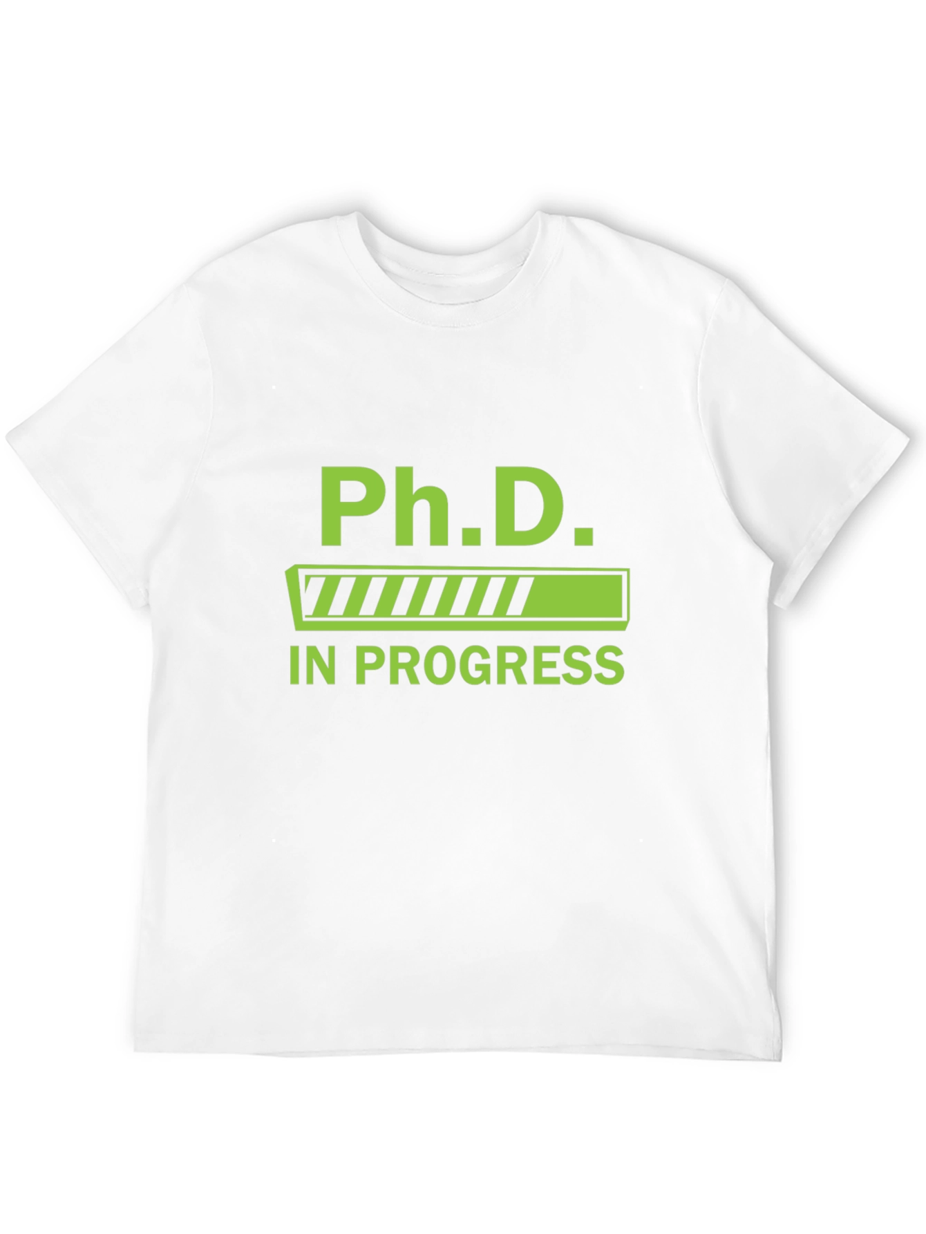 Ph.D. In Progress Graphic Tee - Black