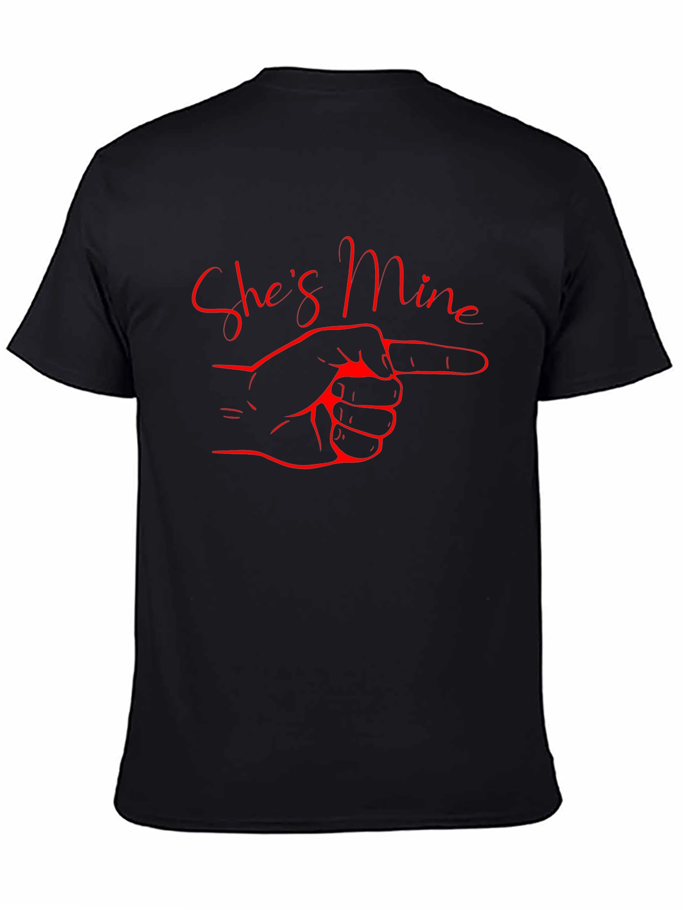 Shes Mine T-Shirt - Funny Couples Tee